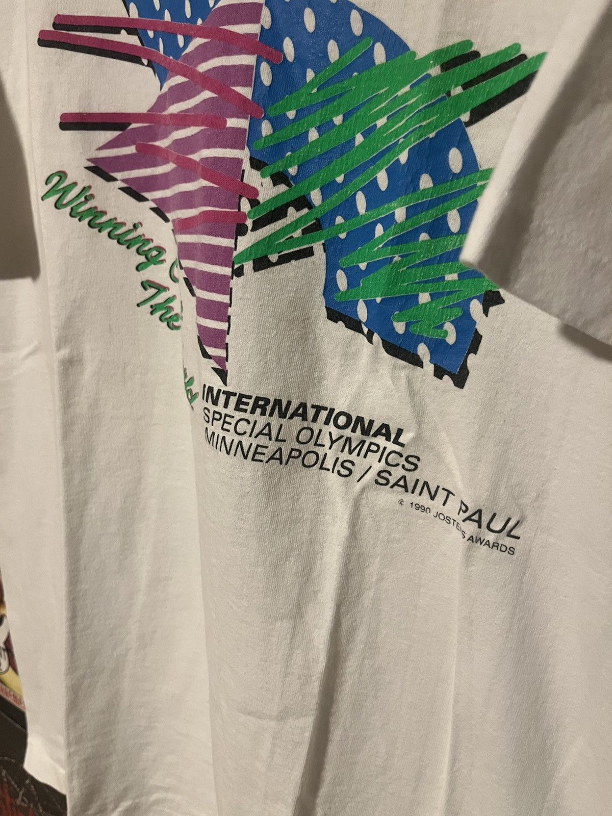 USA Olympics Vintage 1990 International Special Olympics Minneapolis Tee Size US L / EU 52-54 / 3 - 4 Thumbnail