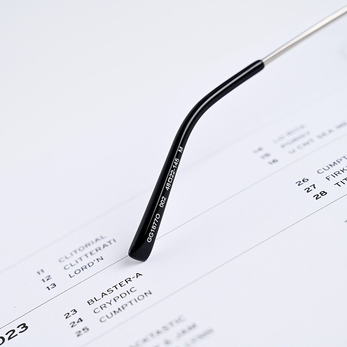 Gucci GUCCI GG1877O GLASSES Size ONE SIZE - 9 Thumbnail