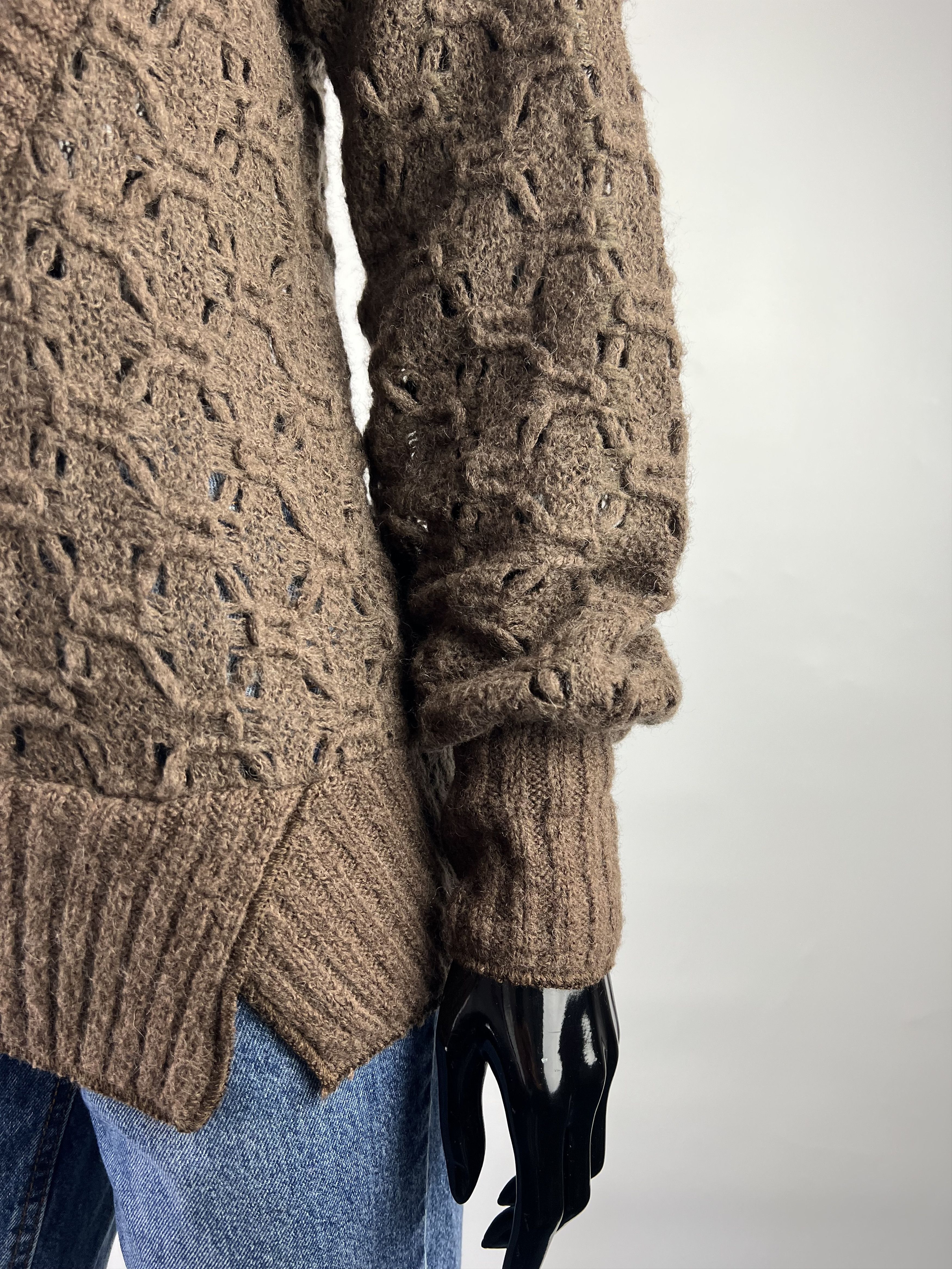 Miss Sixty × Vintage Vintage Miss Sixty Pullover Deep Neckline Wool Knit Size XS Size XS / US 0-2 / IT 36-38 - 6 Thumbnail