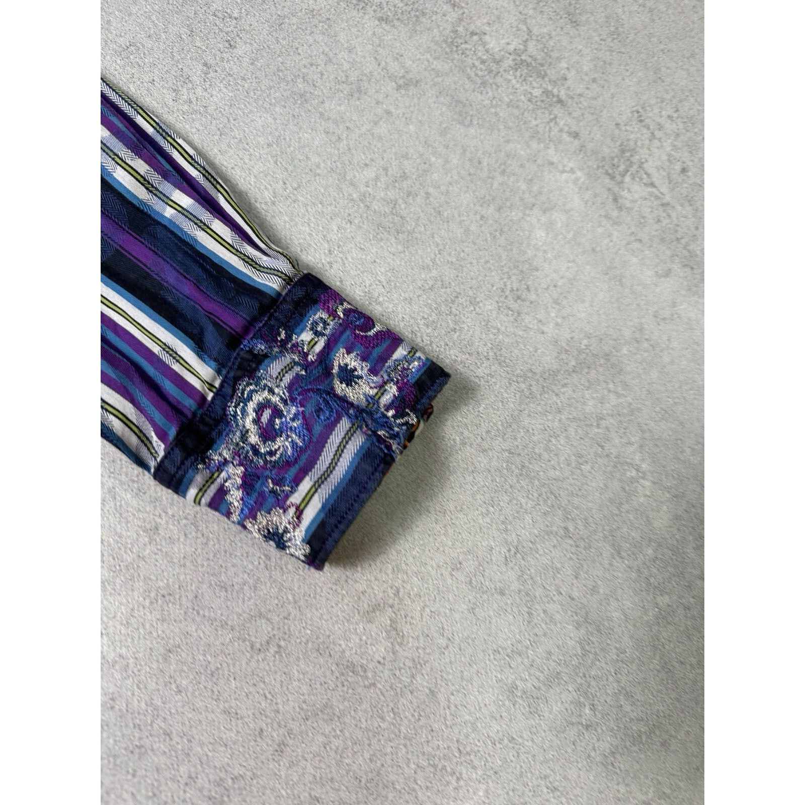 Robert Graham Robert Graham Multicolored Long Sleeve Button Up Shirt Size US M / EU 48-50 / 2 - 10 Thumbnail