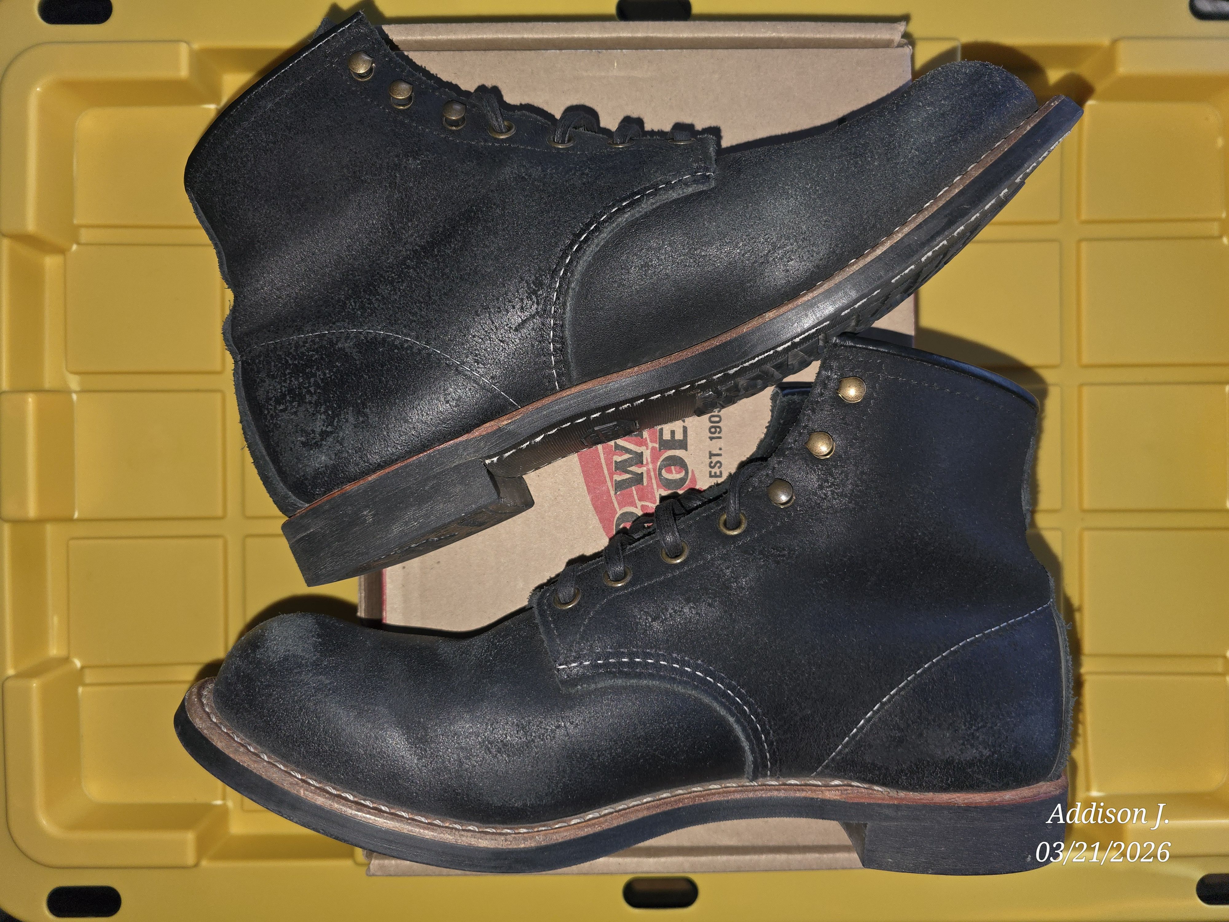 Red Wing 2955 Spitfire Blacksmith Size US 10.5 / EU 43-44 - 2 Thumbnail