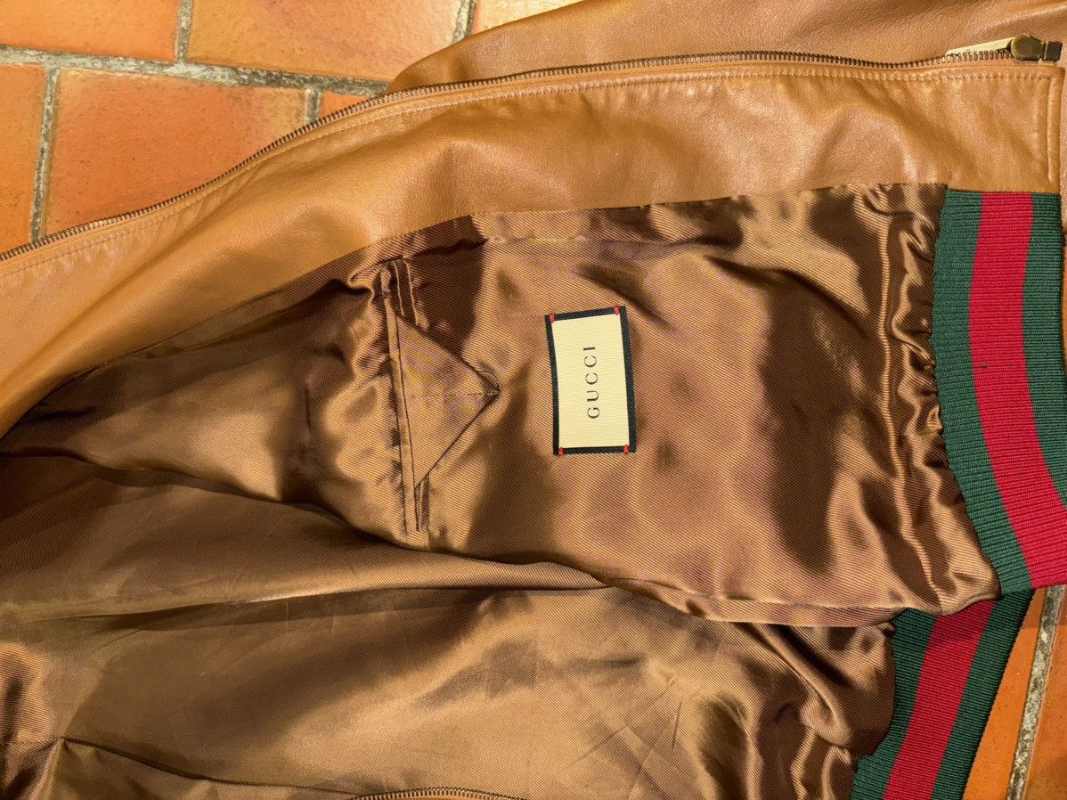 Gucci Gucci leather jacket Size US L / EU 52-54 / 3 - 7 Thumbnail