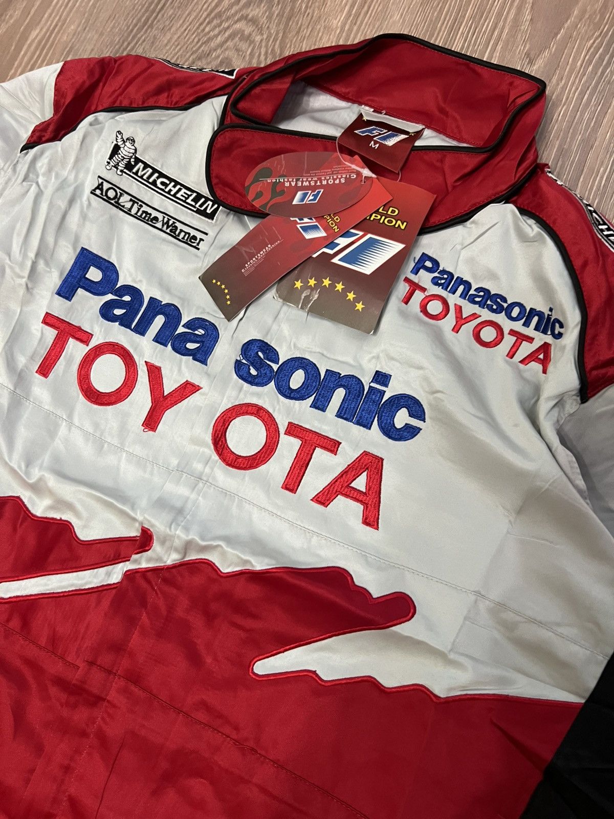 Formula 1 × Vintage New Vintage Toyota Formula 1 Racing Tracksuit Overall Size M Size US M / EU 48-50 / 2 - 6 Thumbnail