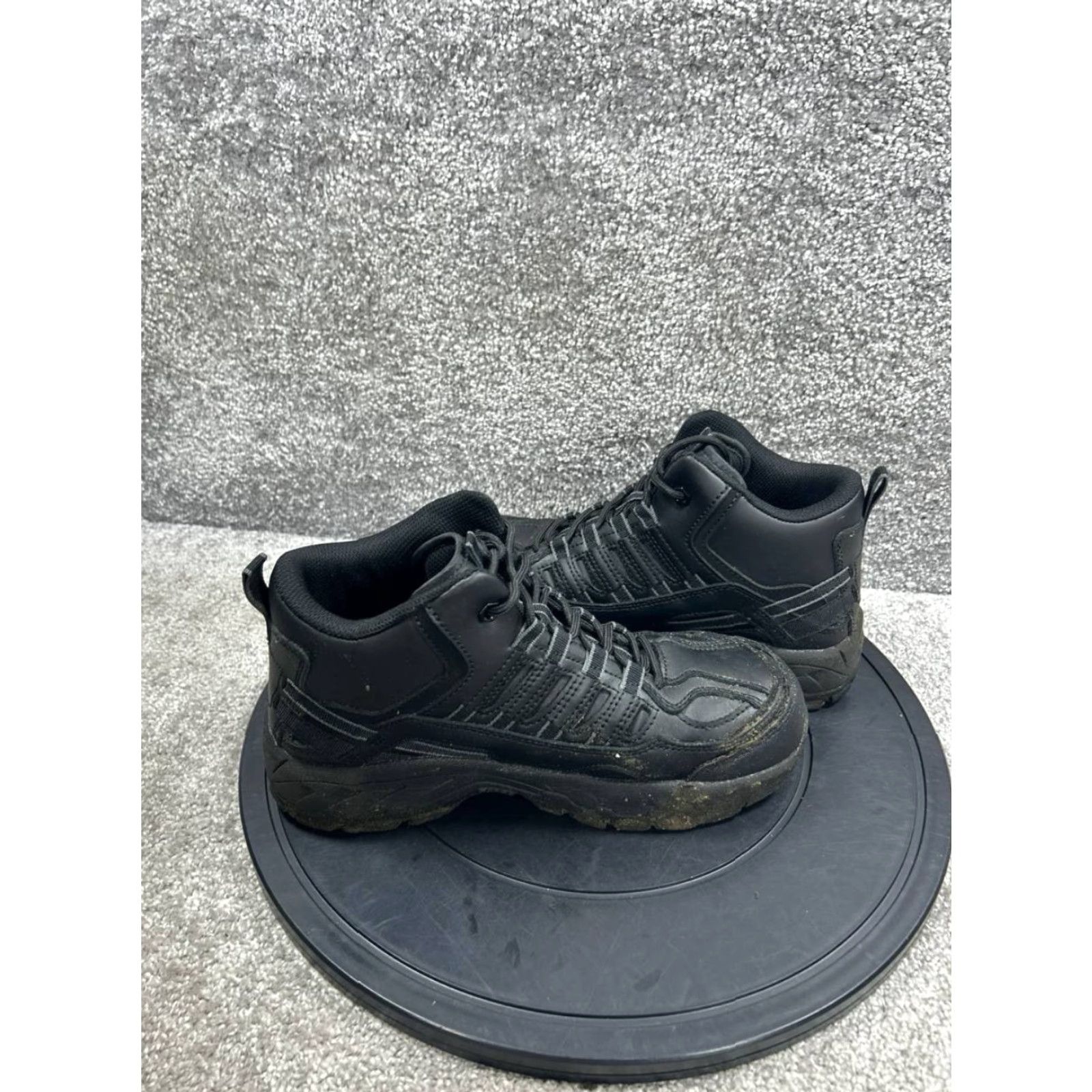 Vintage SR Max Work Boots Womens Size 8.5 Black Leather Composite Toe Slip Resistant Size US 8.5 / IT 38.5 - 4 Thumbnail