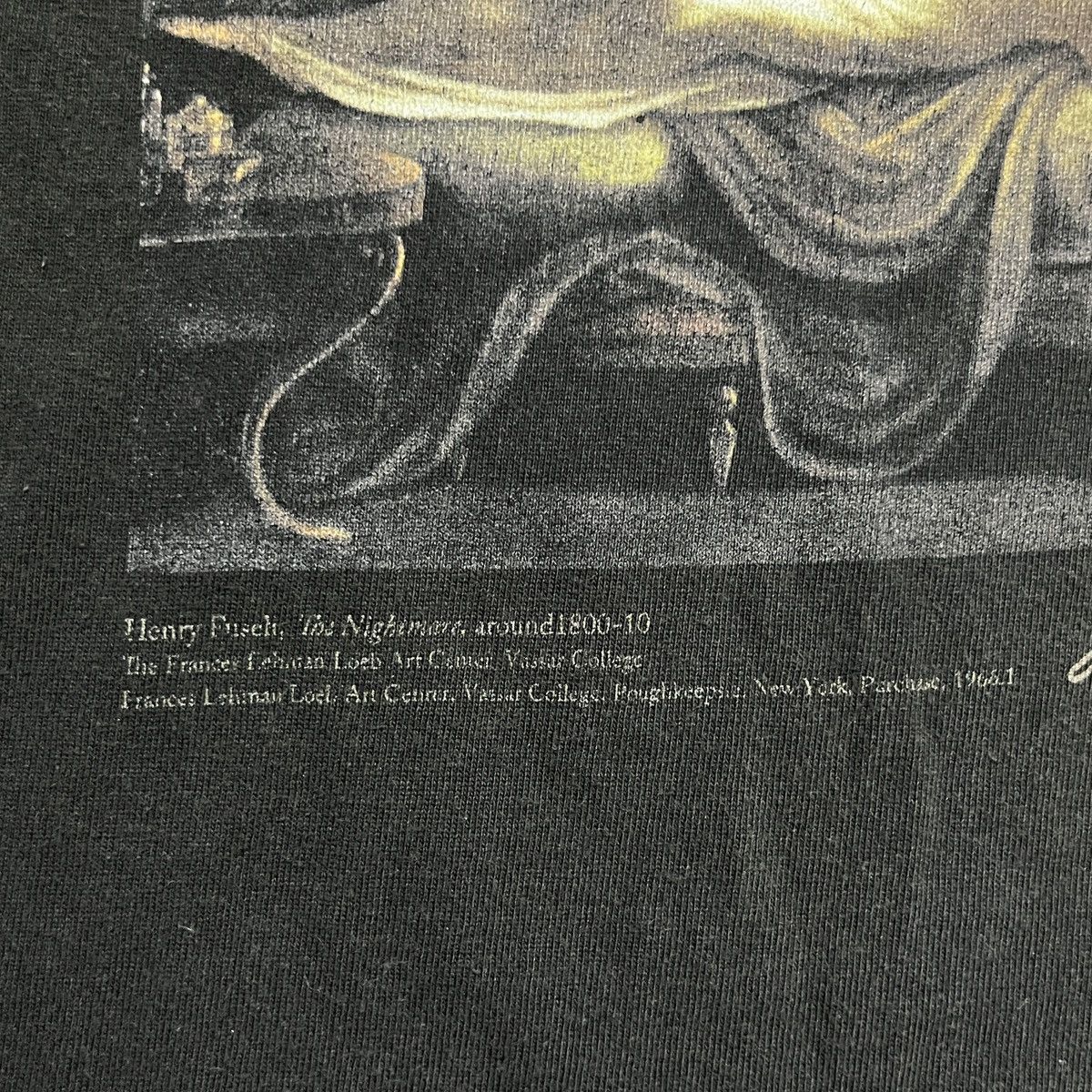 Vintage Vintage “The Nightmare” Henry Fuseli Art T Shirt Size US S / EU 44-46 / 1 - 3 Thumbnail