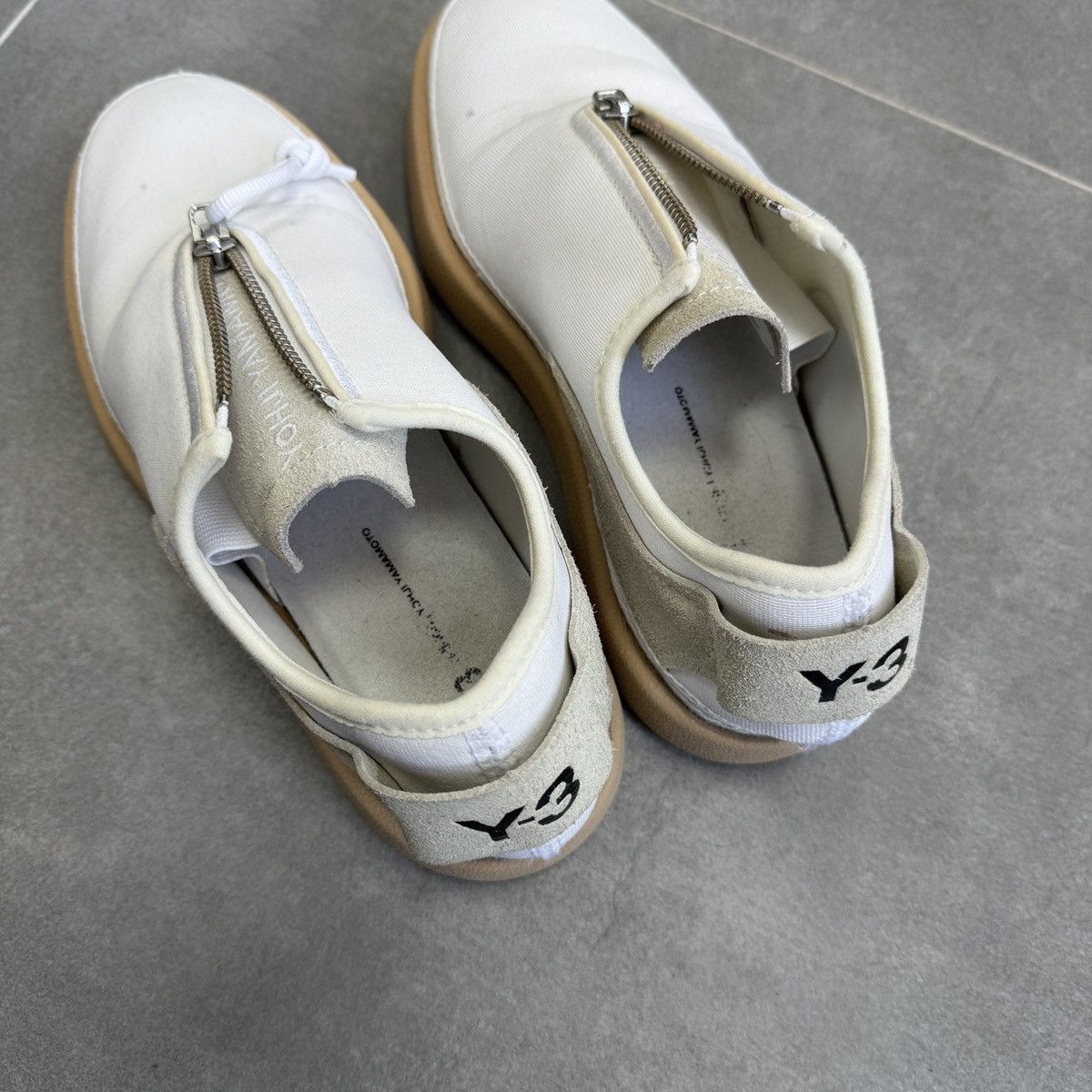 Yohji Yamamoto Yohji Yamamoto Y-3 Comfort Zip Sneakers Size UK 5 / US 6 Size US 7.5 / IT 37.5 - 9 Thumbnail