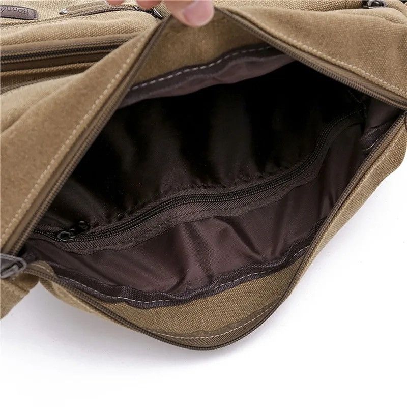 Japanese Brand × Vintage Vintage Water Resistant Waxed Crossbody Bags Size ONE SIZE - 10 Thumbnail