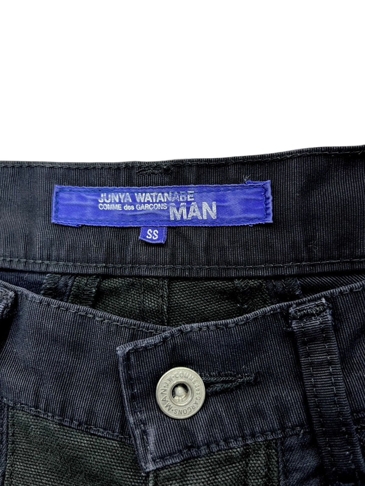 Comme des Garcons JUNYA WATANABE MANxCOMME DES GARCONS Fringe Patchwork Denim Size 28" / US 6 / IT 42 - 13 Thumbnail