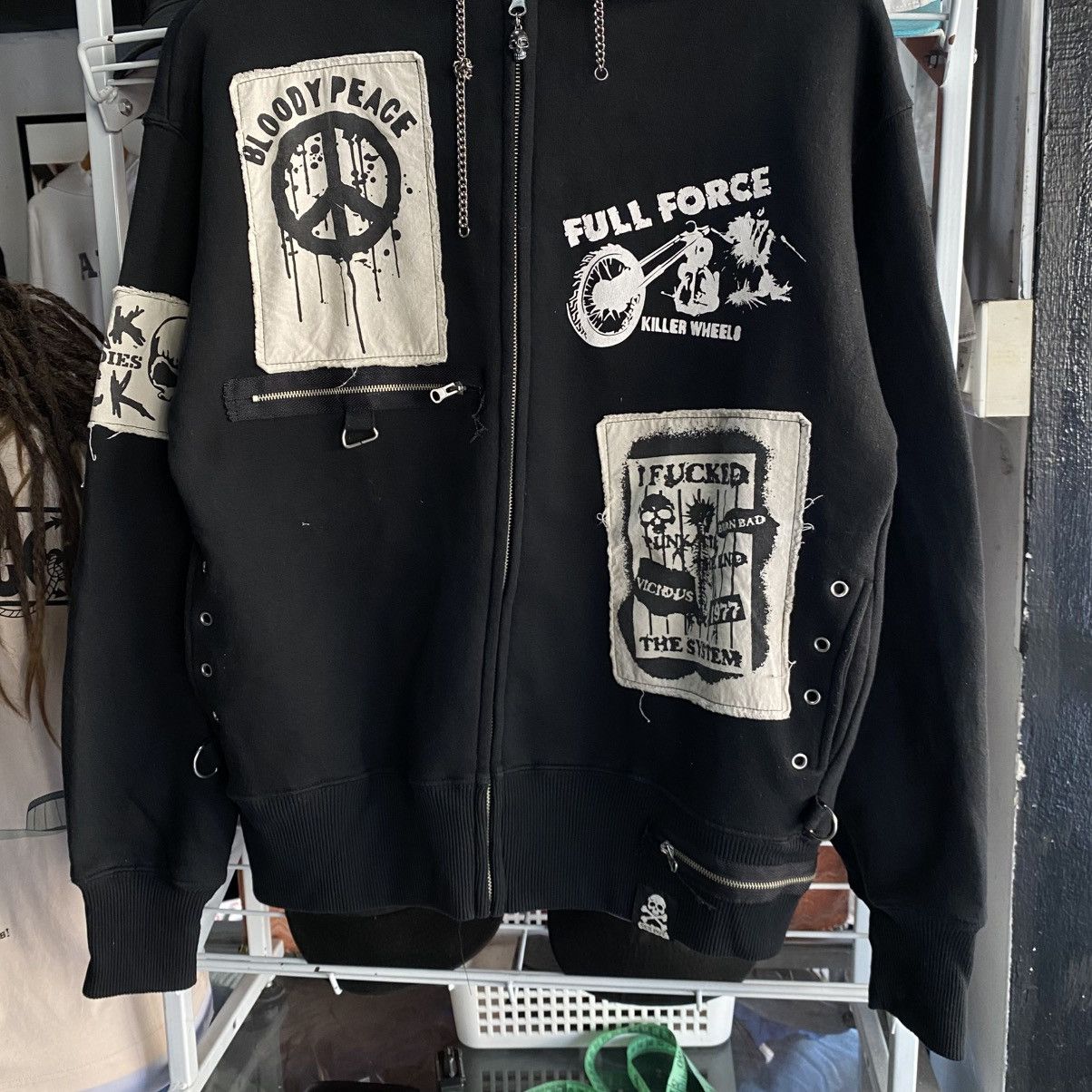 Sex Pot ReVeNGe Rare Vintage SEXPOT Japanese Brand Grunge Punk Hoodie Size US L / EU 52-54 / 3 - 4 Thumbnail