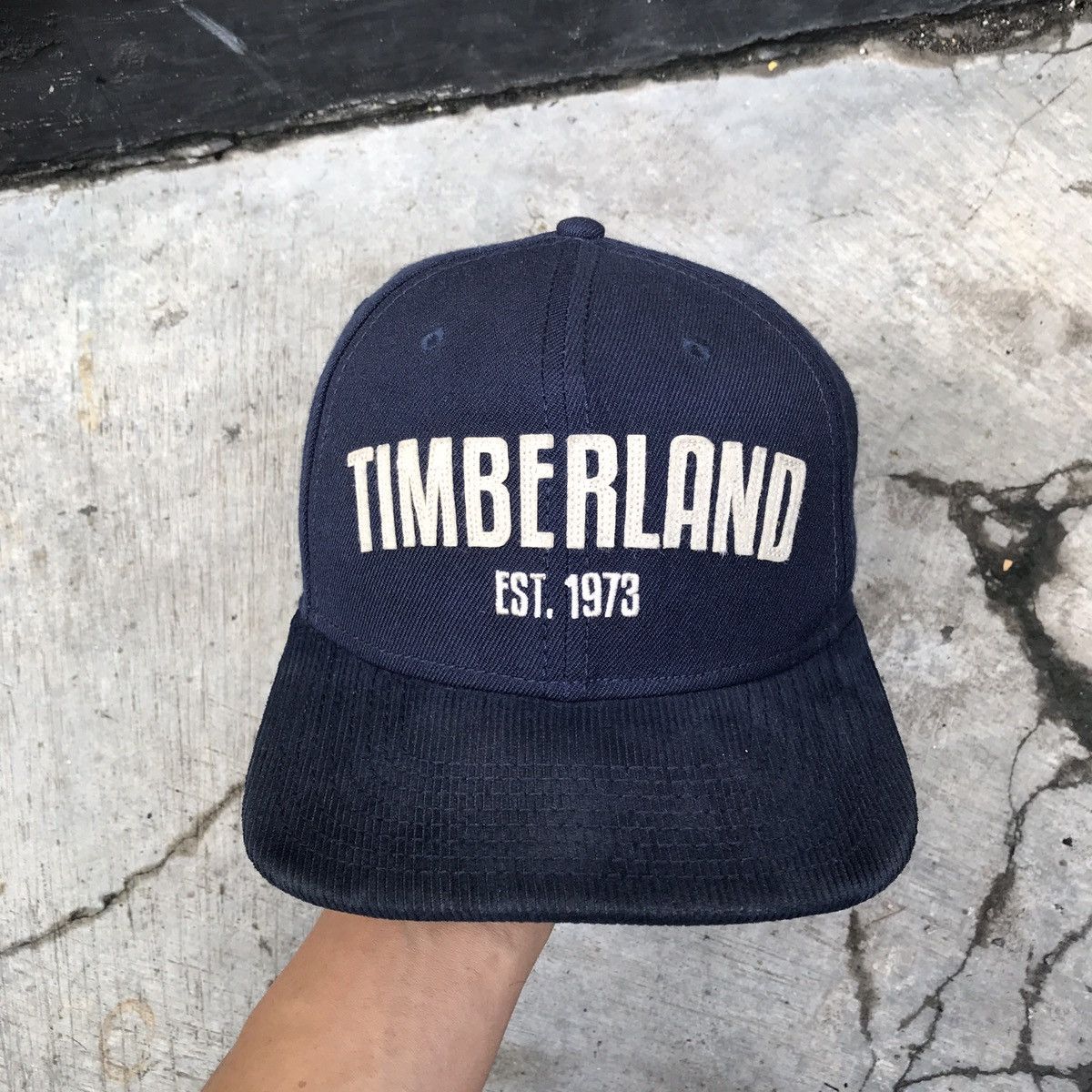 Timberland Timberland snapback hat with corduroy brim Size ONE SIZE - 2 Thumbnail