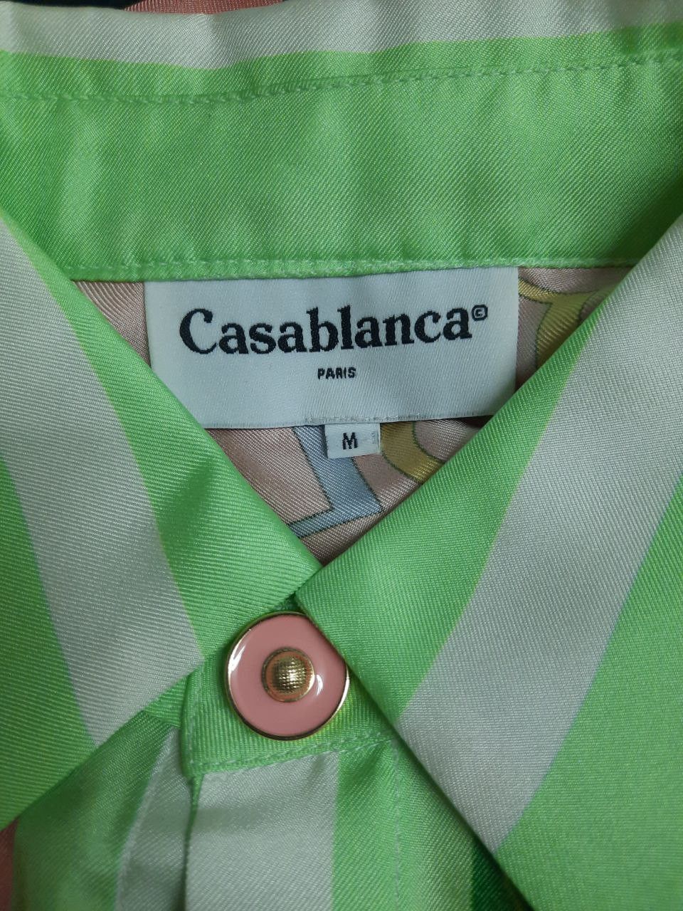 Casablanca Tennis Club Silk Shirt Size US M / EU 48-50 / 2 - 3 Thumbnail
