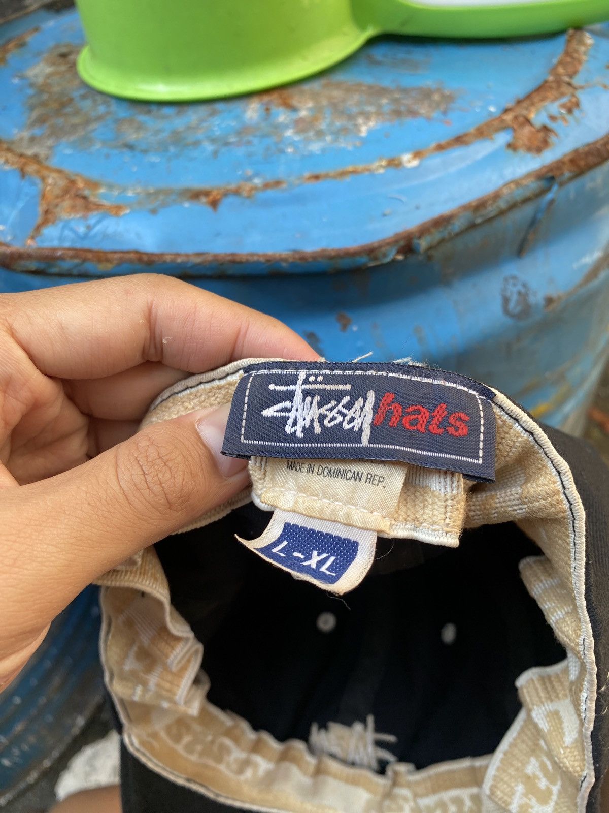 Stussy × Vintage Vintage stussy caps 90s build Up Size 38 - 5 Thumbnail