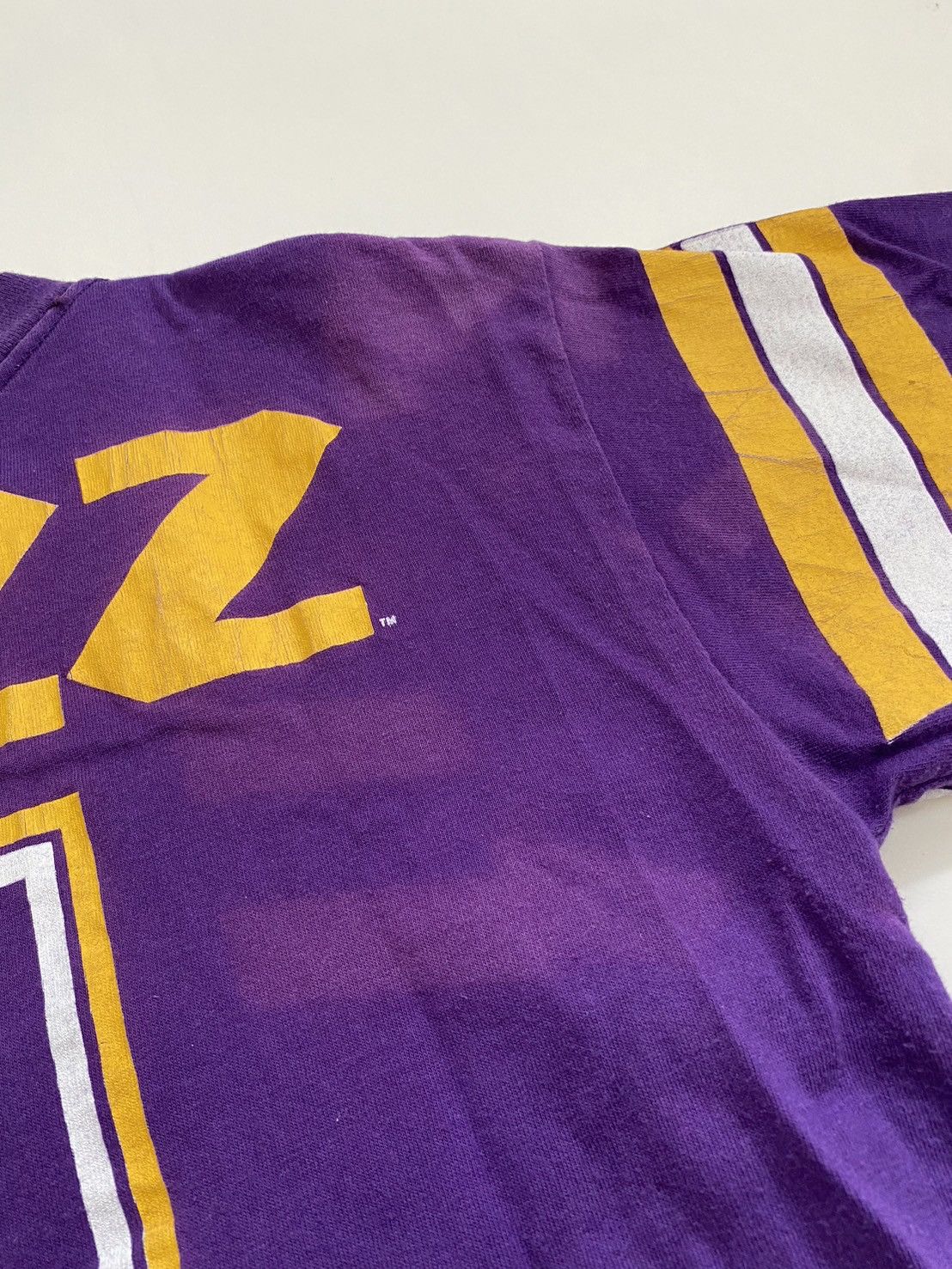 NBA × Salem Sportswear × Vintage Boxy Cropped Vintage NBA Utah Jazz Graphic Tee Size US M / EU 48-50 / 2 - 11 Thumbnail