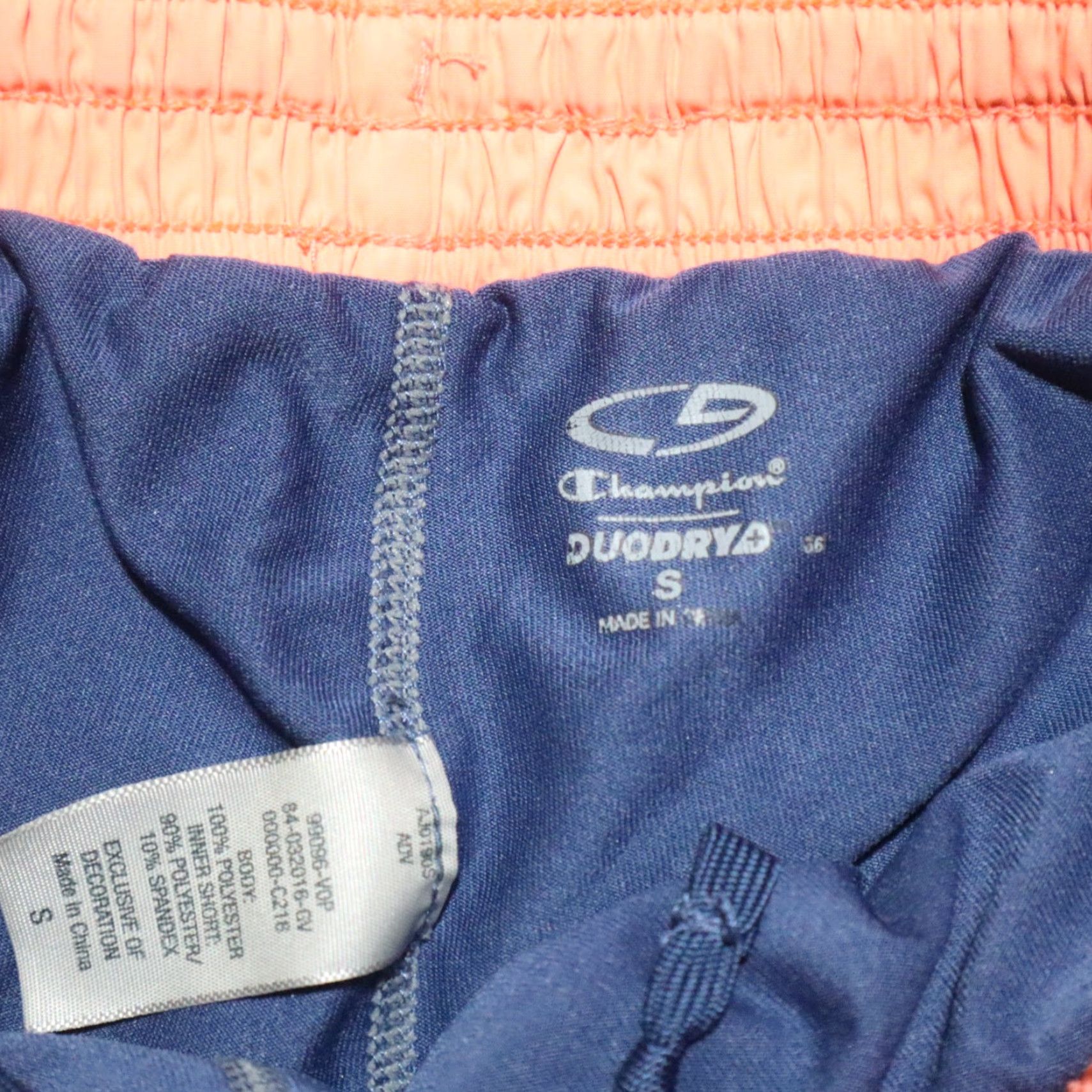 Champion Champion Women Shorts S Blue Athletic Lined Athletic Size 28" / US 6 / IT 42 - 2 Thumbnail
