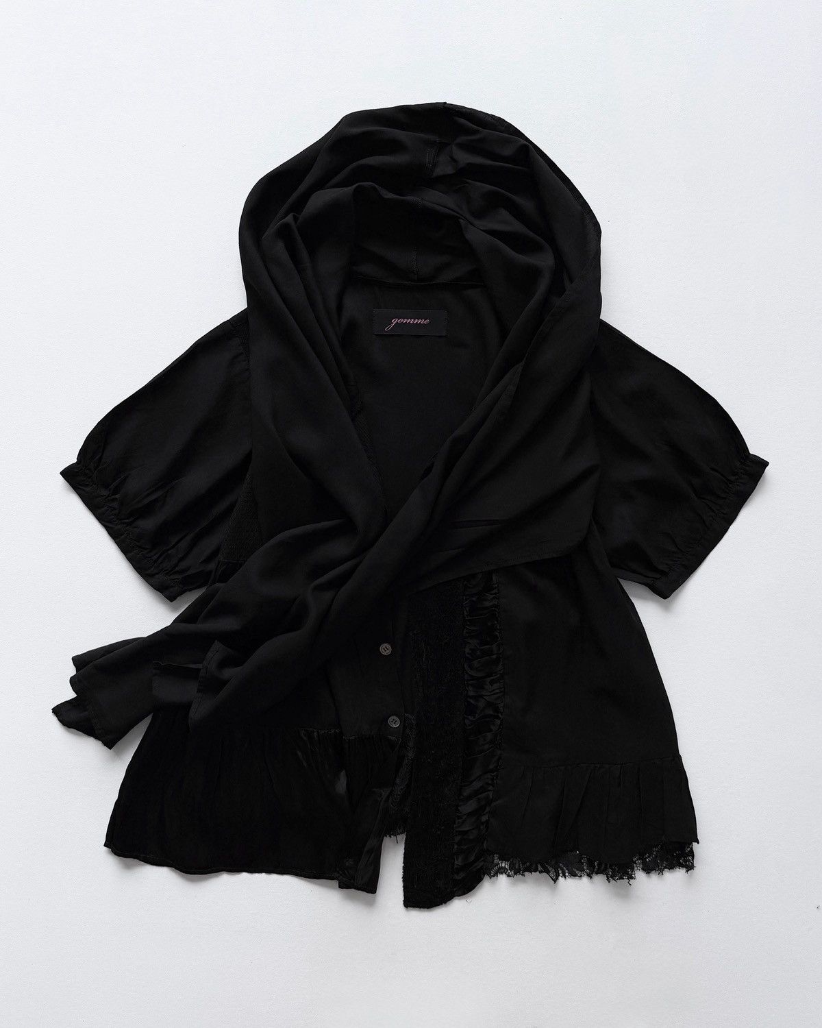 gomme GOMME NECK SCARF BUTTON SHIRT🇯🇵 Size M / US 6-8 / IT 42-44 - 4 Thumbnail