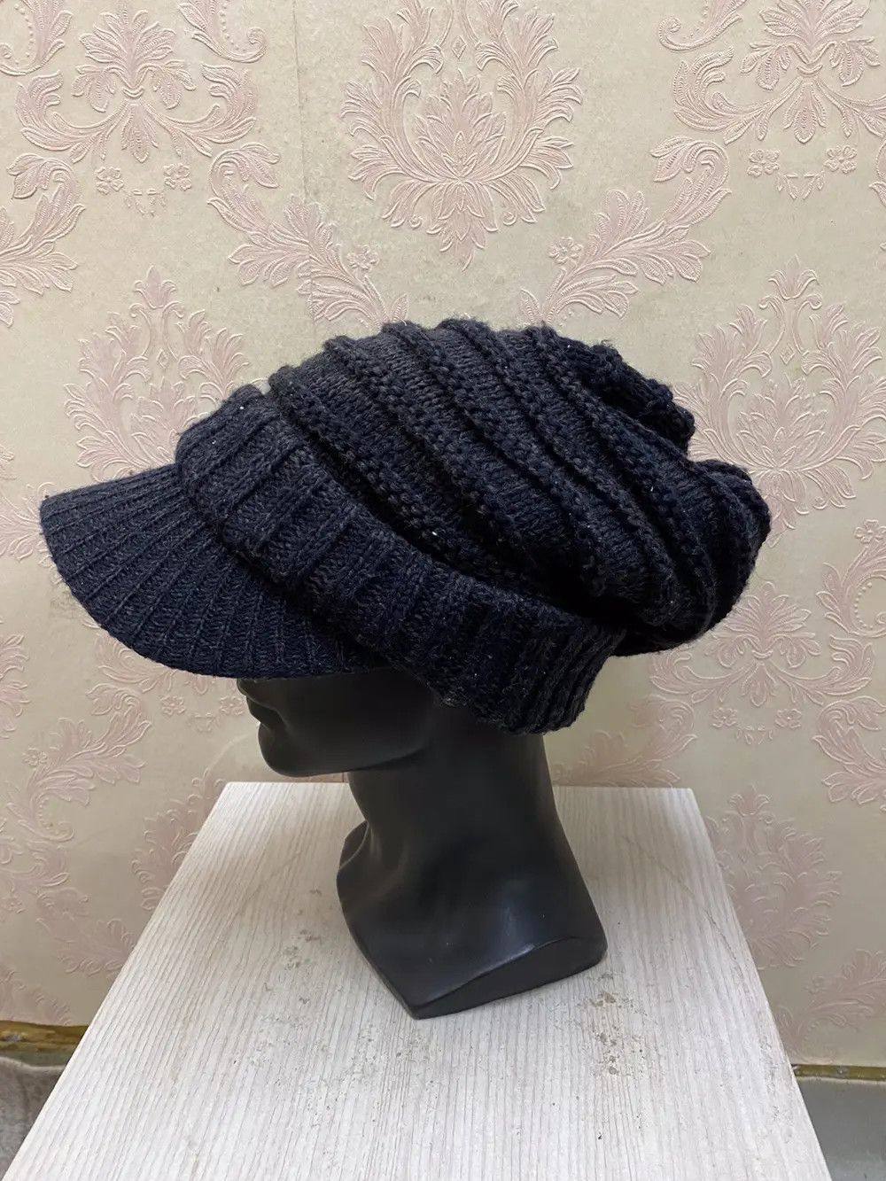 Japanese Brand Japanese Brand Turban Style Visor Beanie Hat Size ONE SIZE - 2 Thumbnail
