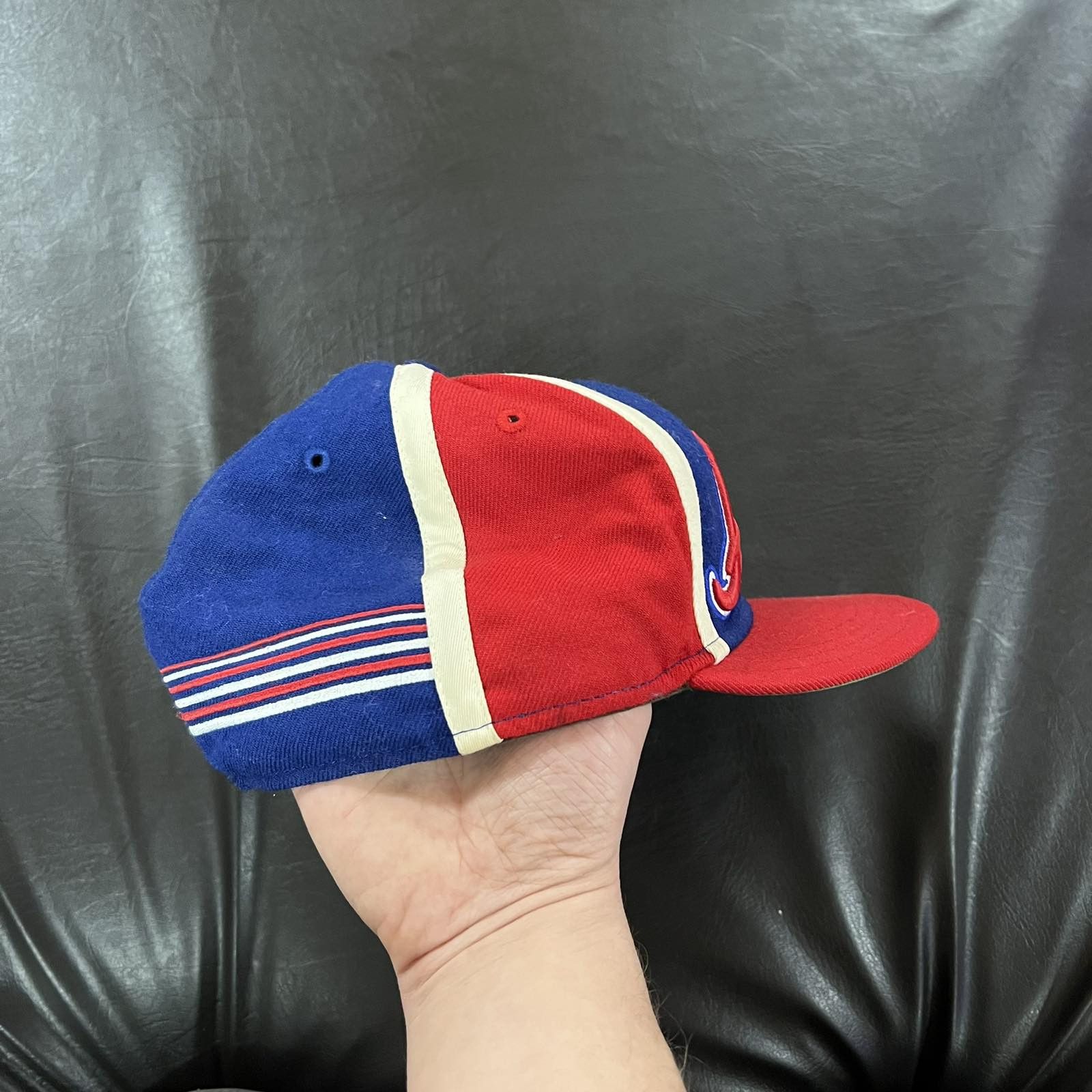 MLB × New Era × Vintage Atlanta Braves New Era MLB Hat Cap Vintage 90s Size ONE SIZE - 4 Thumbnail