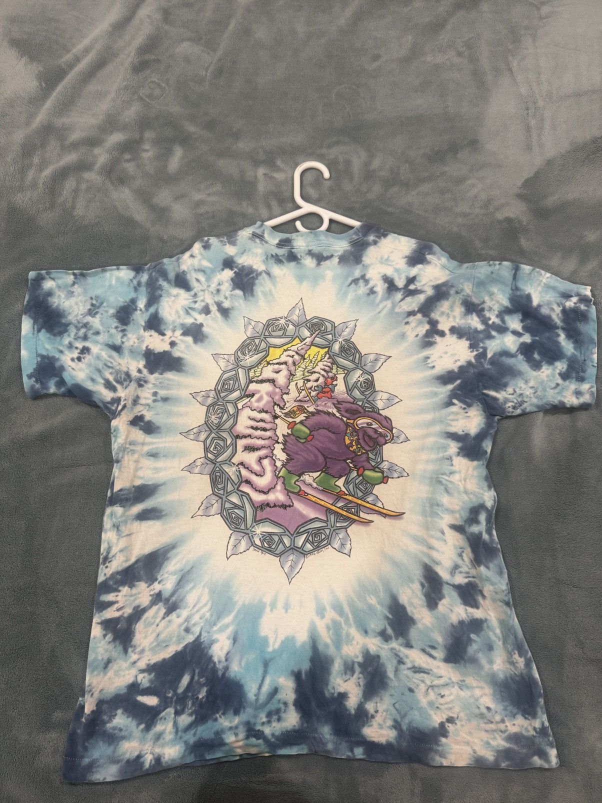 Grateful Dead Grateful Dead , Bear Snowboarding, Vintage Tee-Shirt Size US XL / EU 56 / 4 - 7 Thumbnail