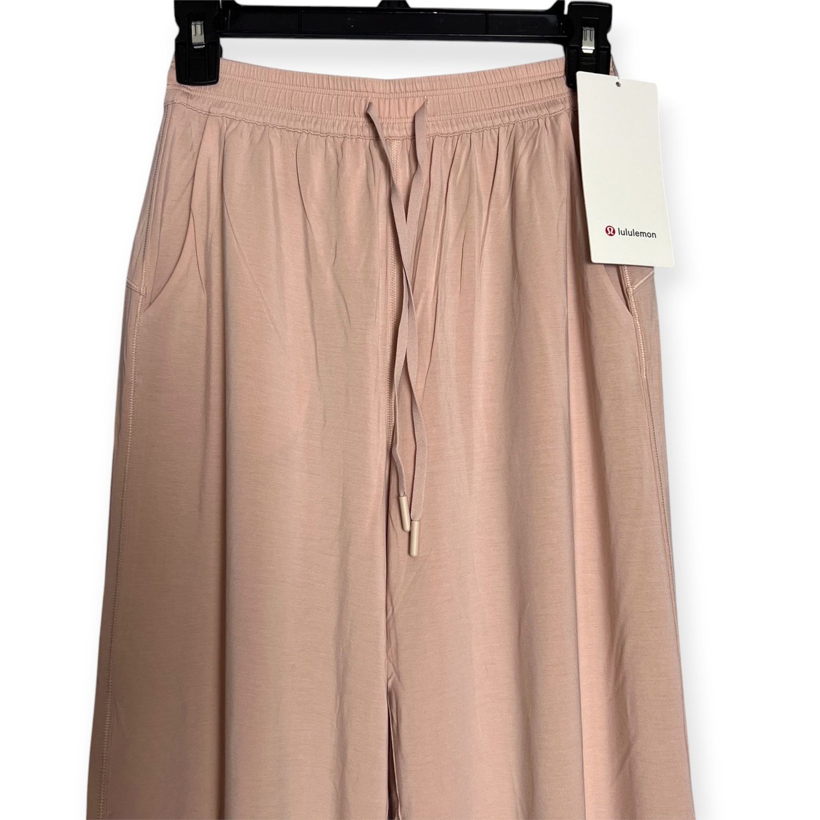 Lululemon Lululemon Modal High Rise Wide Leg Lounge Pant Pink Size 4 Size 27" / US 4 / IT 40 - 5 Thumbnail