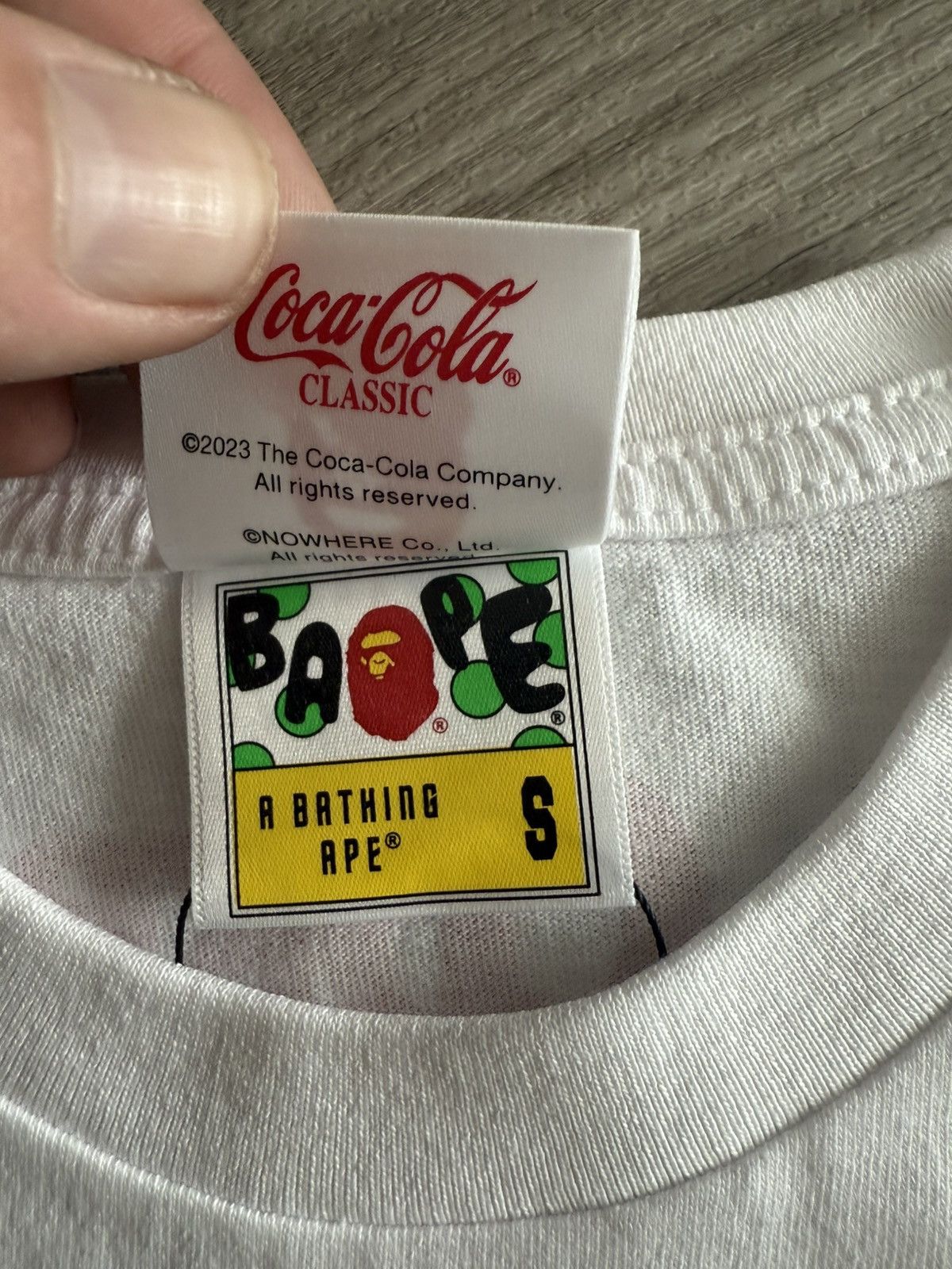 Bape Bape x Coca Cola Always cool tee Size US S / EU 44-46 / 1 - 2 Thumbnail