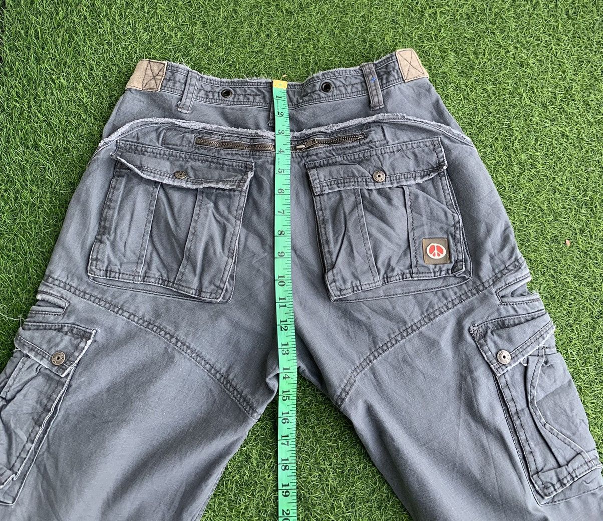 Japanese Brand 🔥 Japanese Brand 3QR Cargo Pocket Pants Size US 32 / EU 48 - 15 Thumbnail