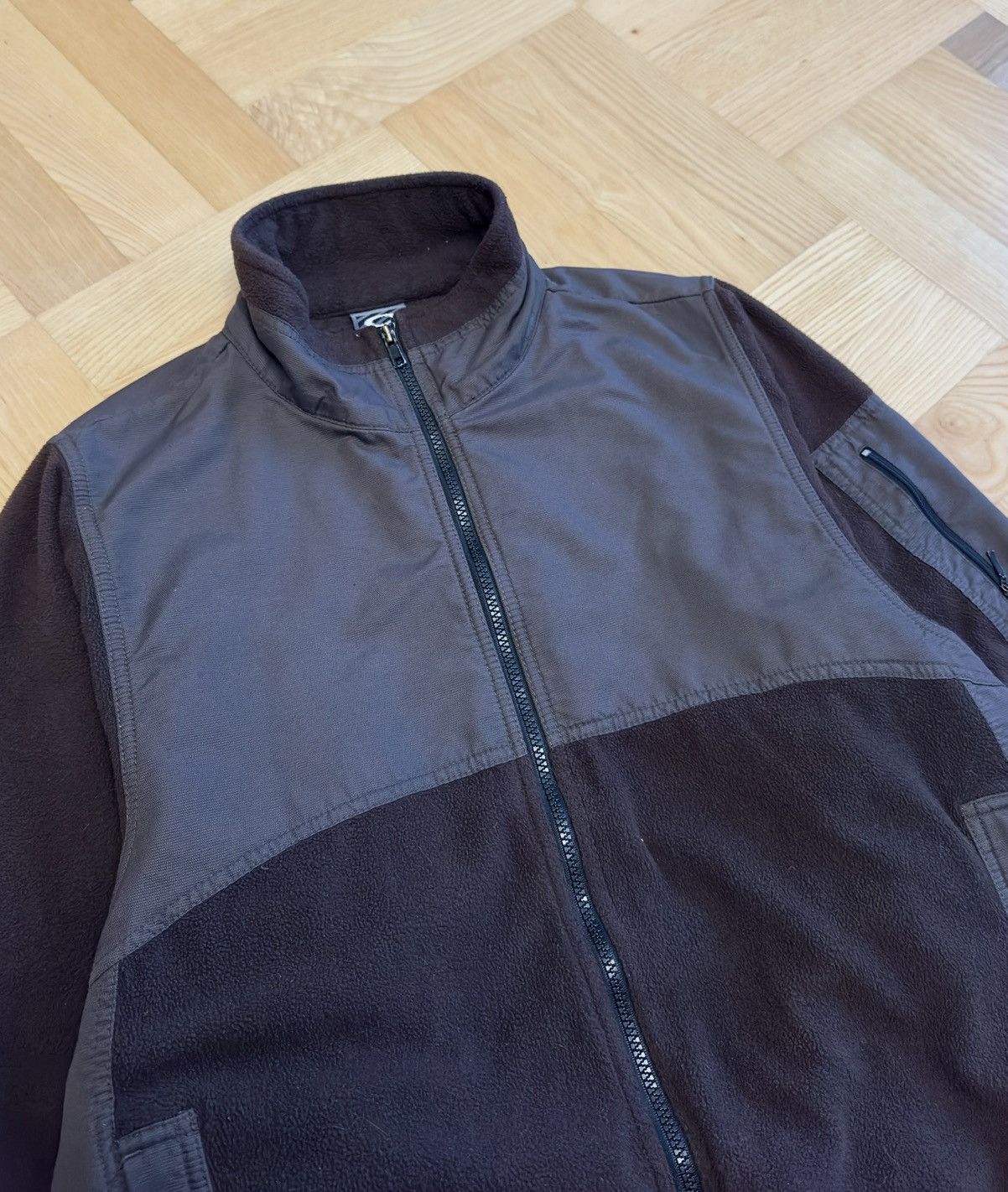 Oakley ☠️OAKLEY Software 2000s Vintage Brown Fleece Sherpa Jacket Size US M / EU 48-50 / 2 - 4 Thumbnail