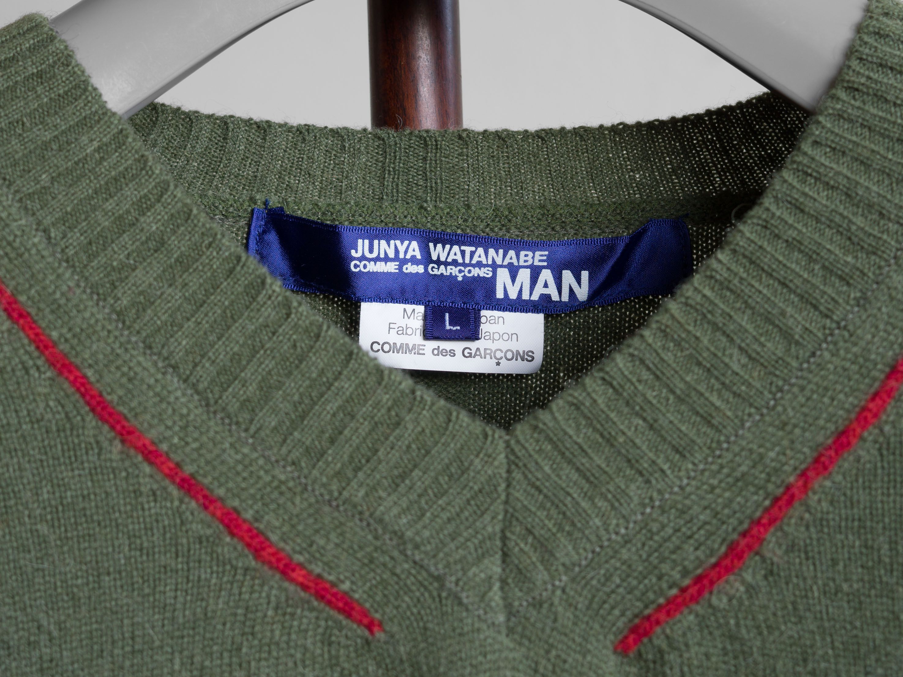 Junya Watanabe AW2006 JUNYA WATANABE MAN CAMEL WOOL KNIT JUMPER Size US L / EU 52-54 / 3 - 10 Thumbnail