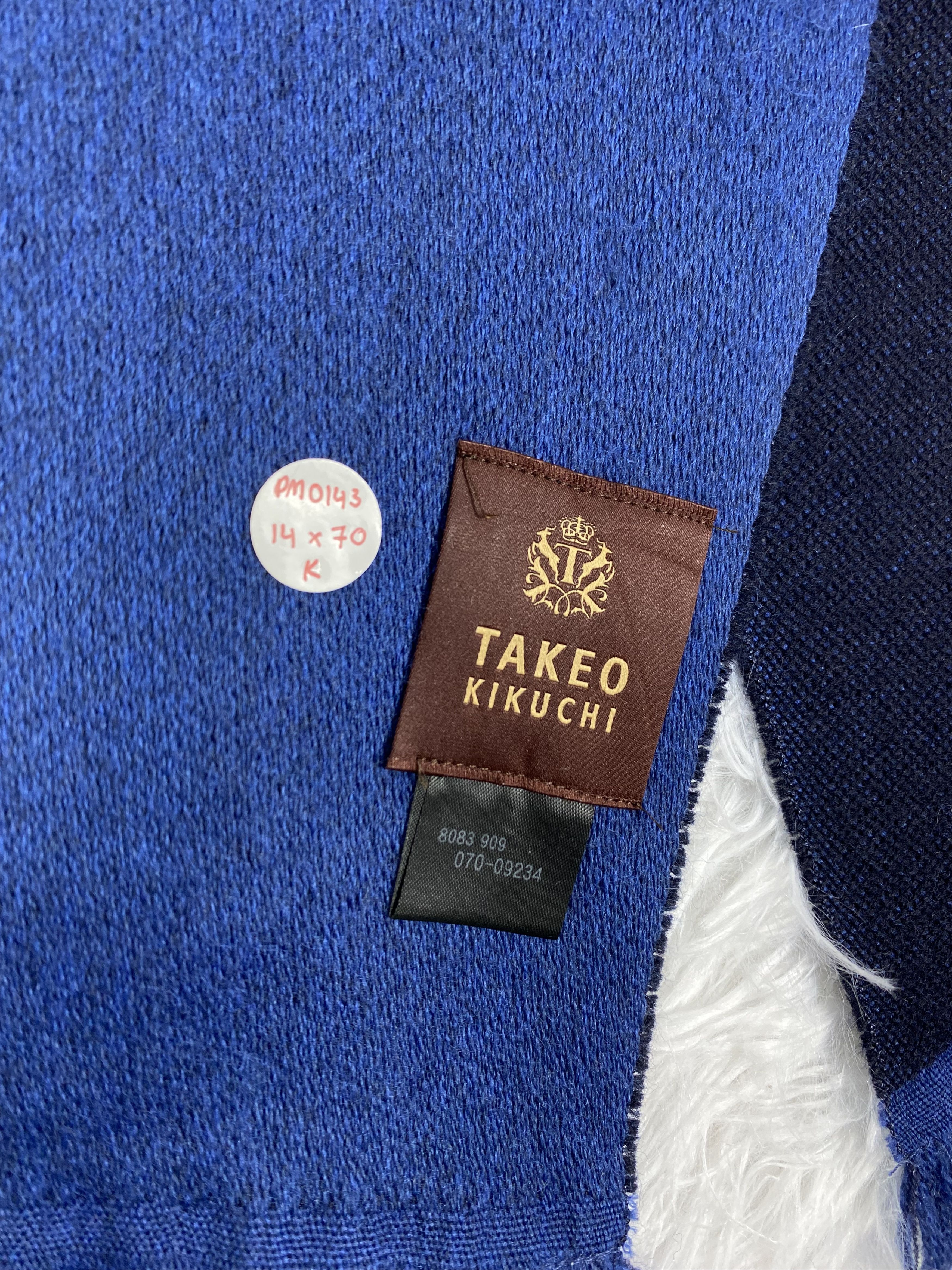 Takeo Kikuchi Vintage Takeo Kikuchi Scarf / Muffler Neckwear PM0143 Size ONE SIZE - 3 Thumbnail