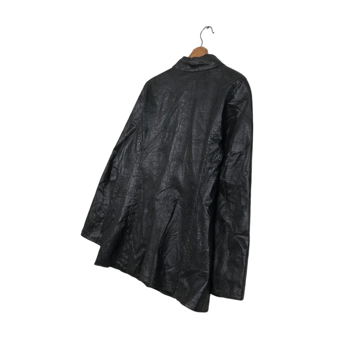 Japanese Brand 📌Vintage Biker Leather Jacket Captious Person Issey Miyake Size US L / EU 52-54 / 3 - 11 Thumbnail