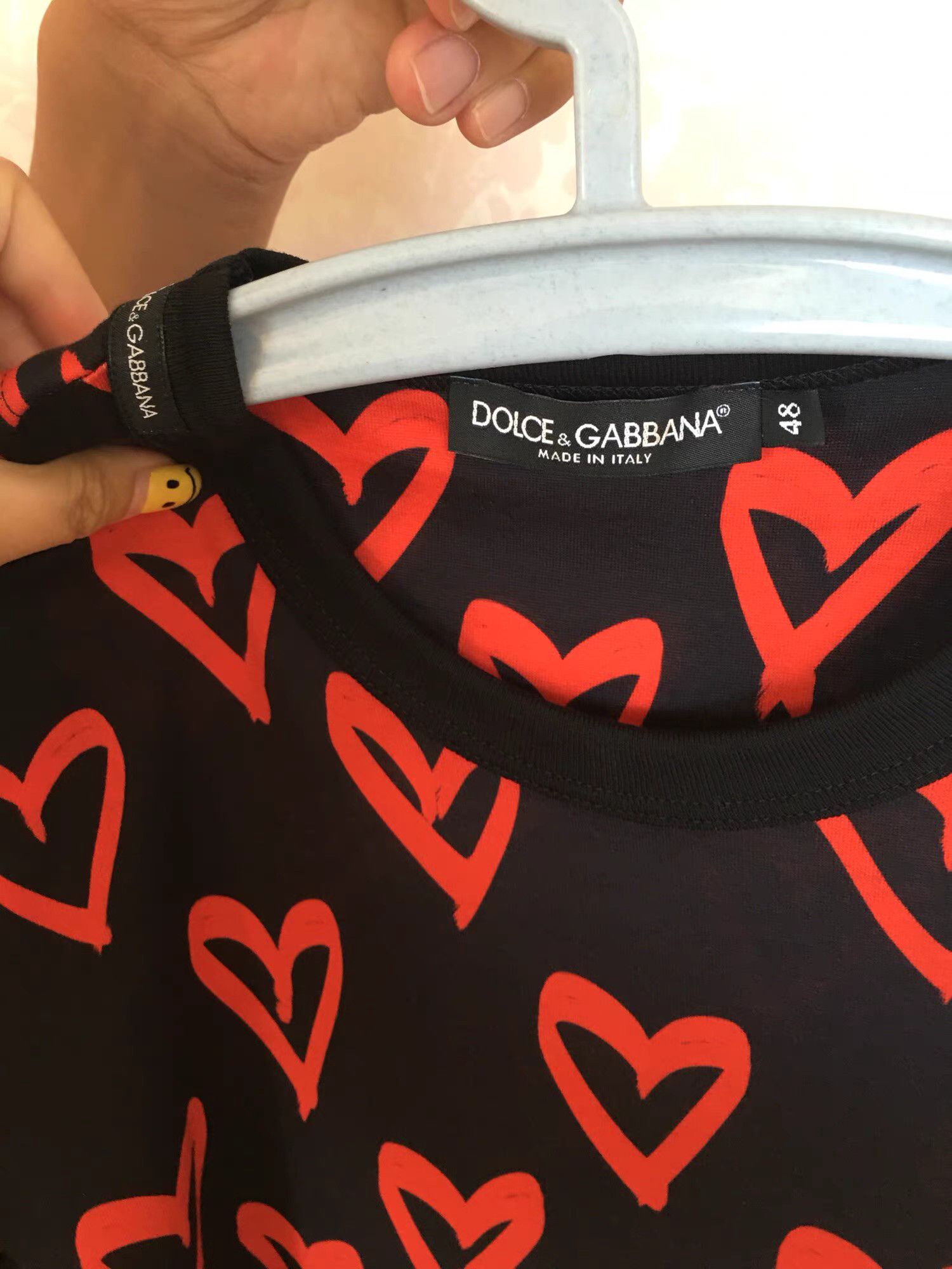 Dolce & Gabbana DOLCE&GABBANA Valentine's Limited Edition T-Shirt K17 Size US M / EU 48-50 / 2 - 3 Thumbnail