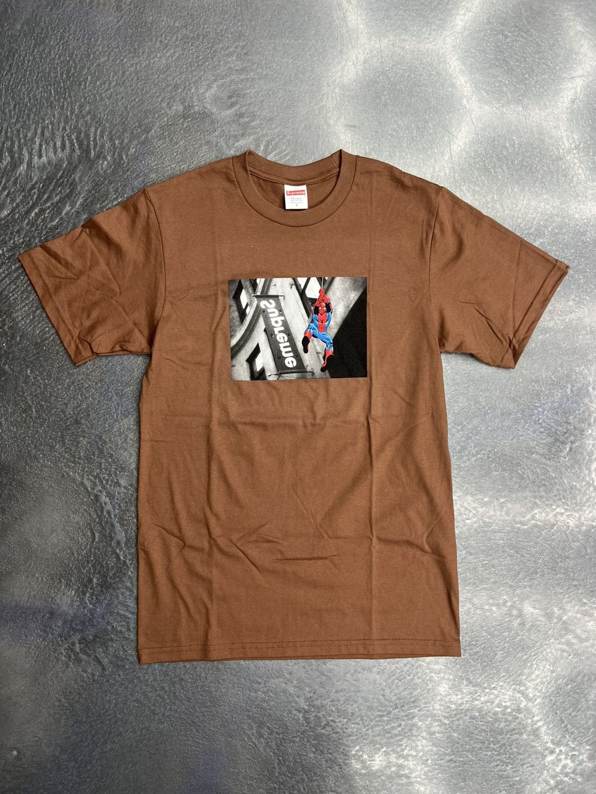 Supreme Supreme®/Spider-Man Tee (brown) (S) | Grailed