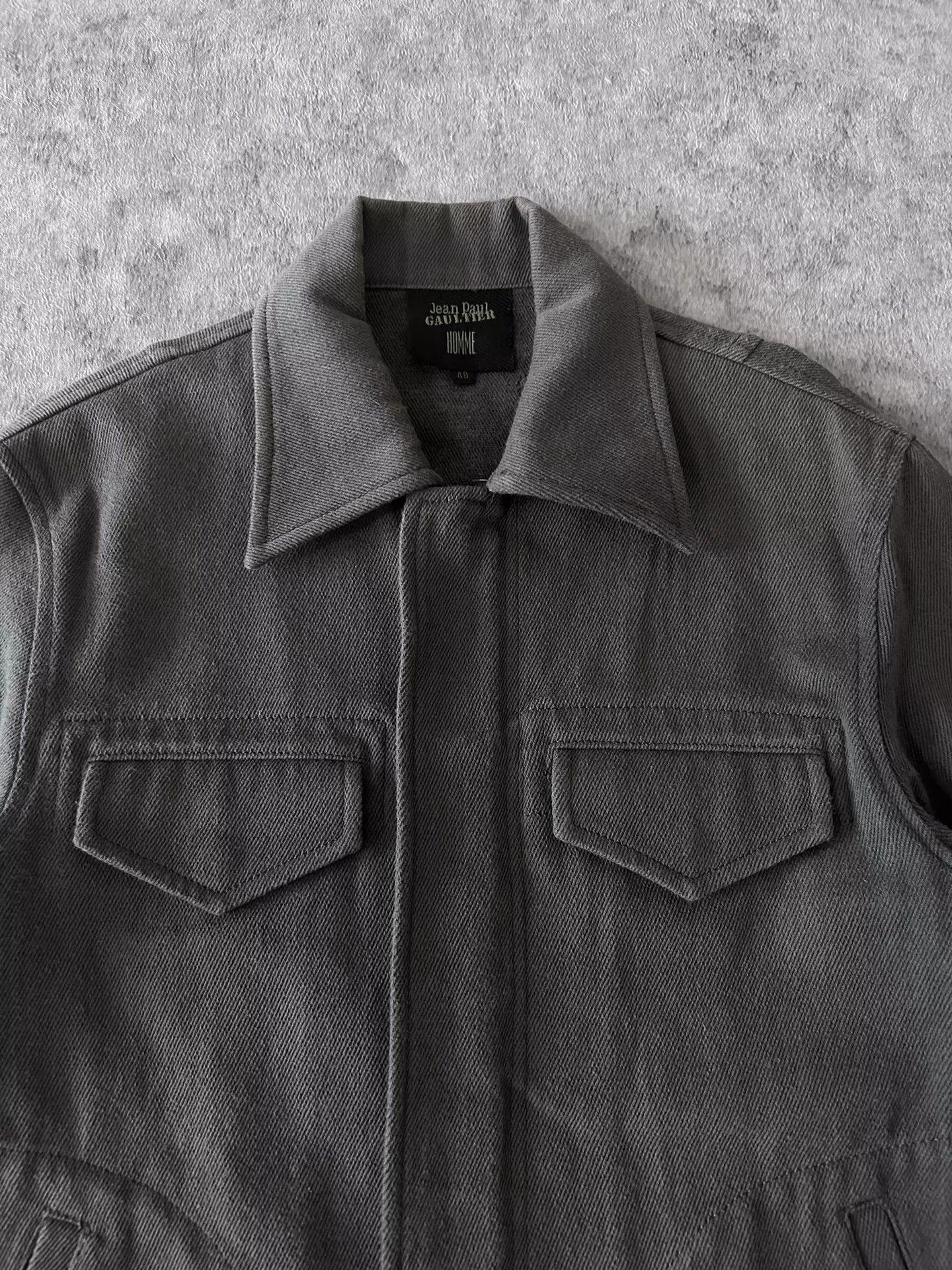 Jean Paul Gaultier Jean Paul Gaultier Zipper wool blended jacket-2505 Size US M / EU 48-50 / 2 - 3 Thumbnail