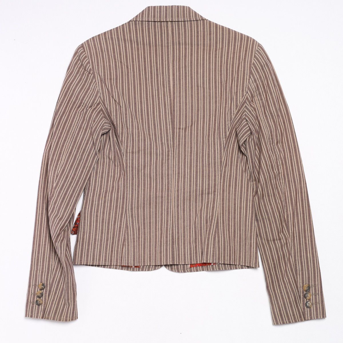 Dolce & Gabbana Vintage Dolce Gabbana Blazer Striped floral printed Size M / US 6-8 / IT 42-44 - 6 Thumbnail