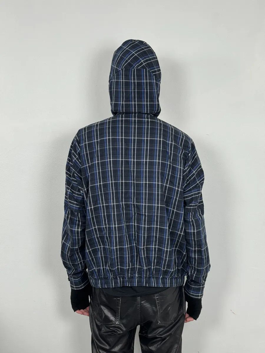 Issey Miyake Issey Miyake Navy Japanese Checkered Bomber Jacket Size US S / EU 44-46 / 1 - 3 Thumbnail