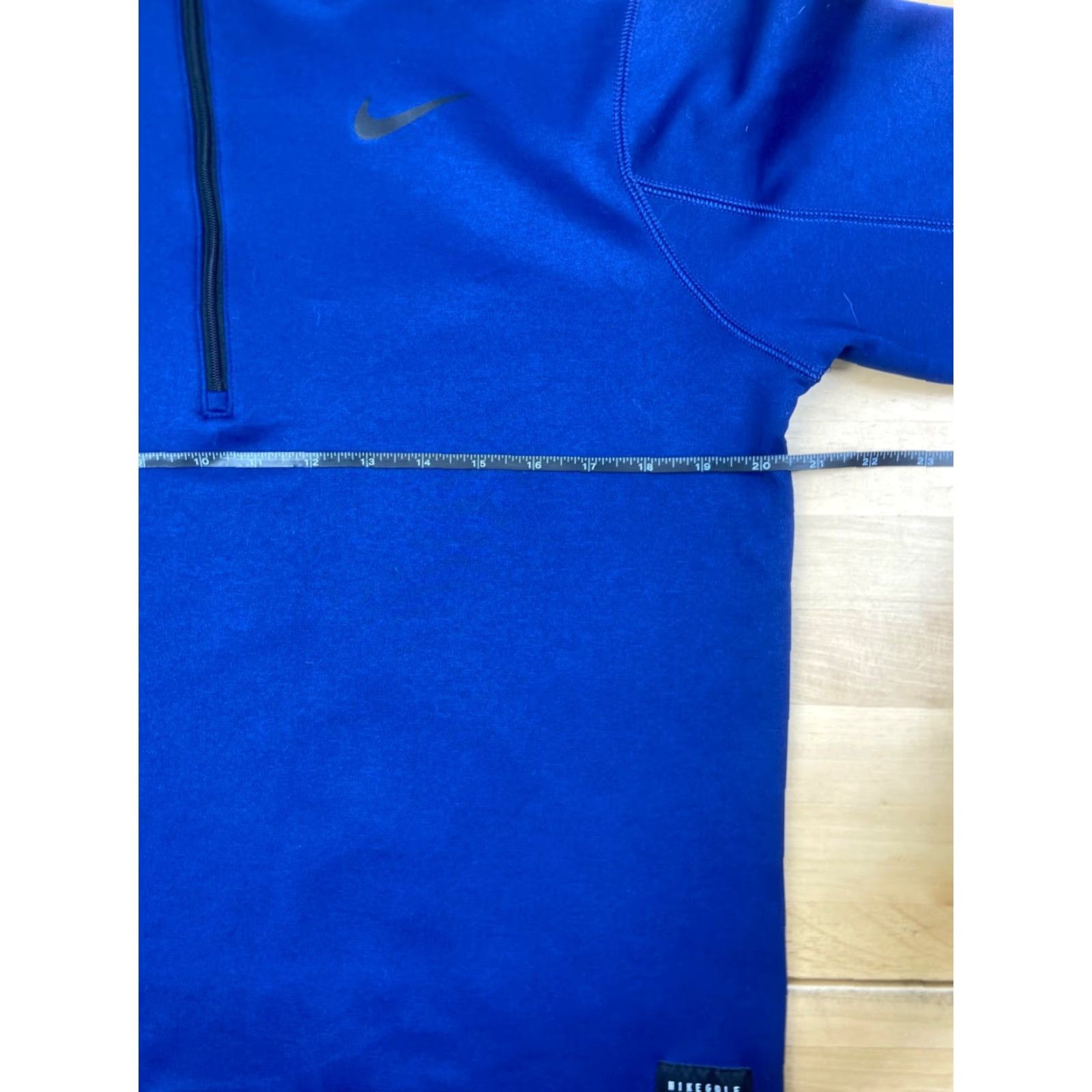 Nike Nike Golf Sweatshirt Mens M Blue 1/4 Zip Pullover High Neck Long Sleeve Casual 9176 Size US M / EU 48-50 / 2 - 5 Thumbnail