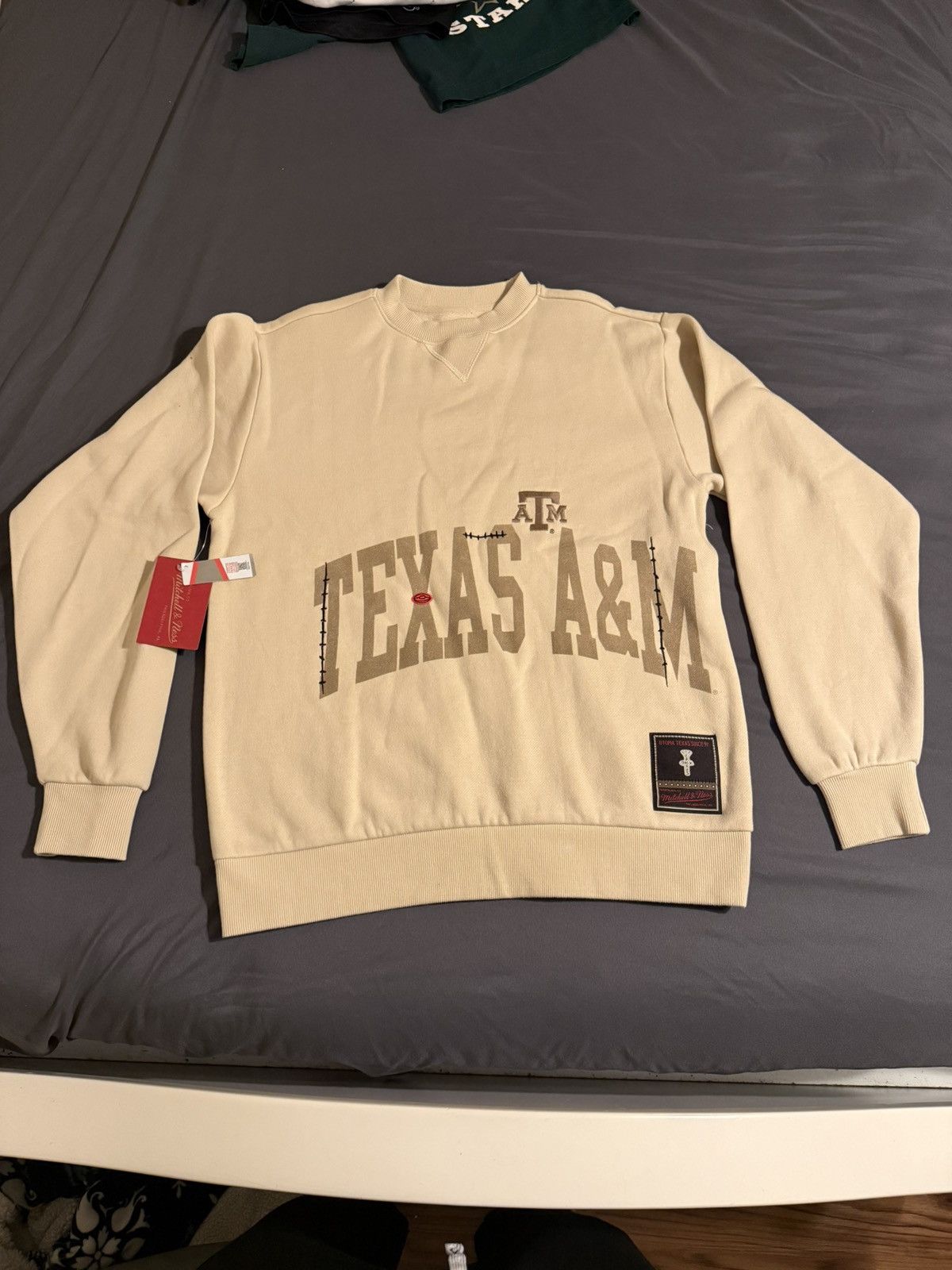 Mitchell & Ness × Travis Scott Travis Scott X Mitchell & Ness Texas A&M Sweatshirt Size US S / EU 44-46 / 1 - 1 Thumbnail