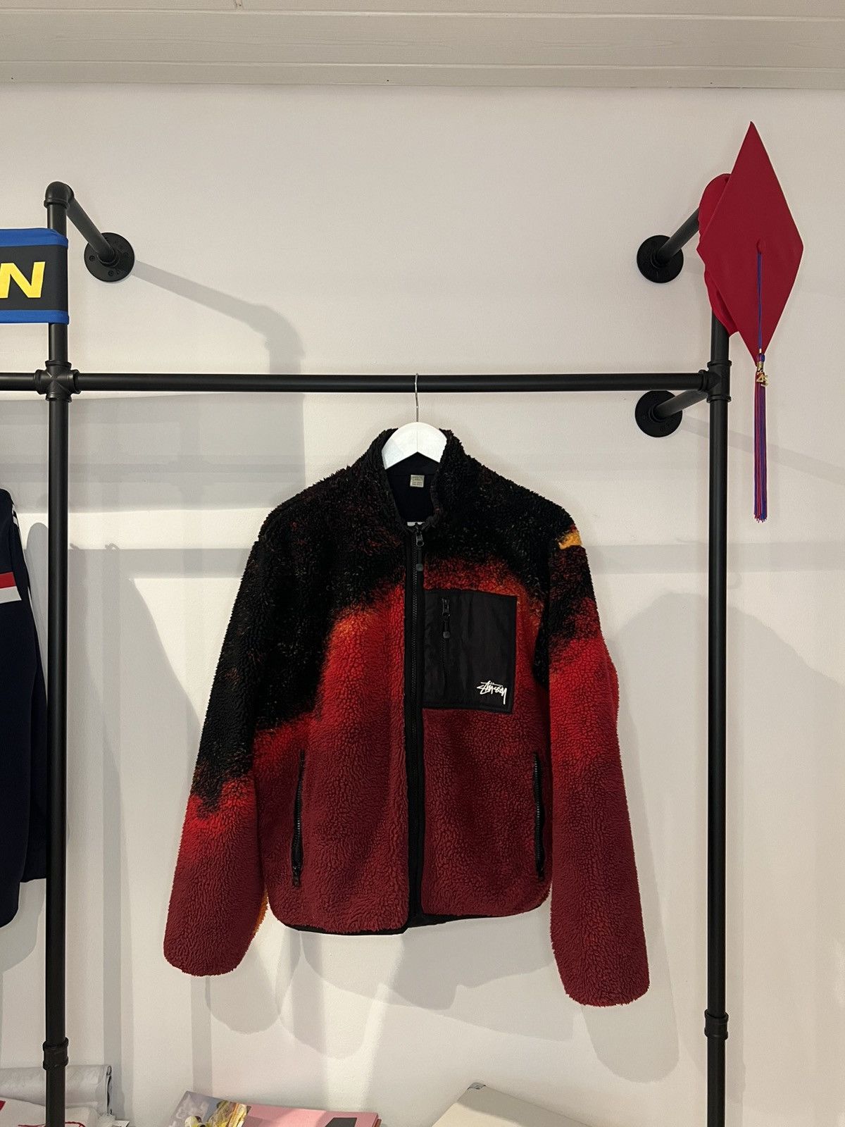 Stussy Stussy “Lava” Fleece Jacket S Size US S / EU 44-46 / 1 - 1 Thumbnail