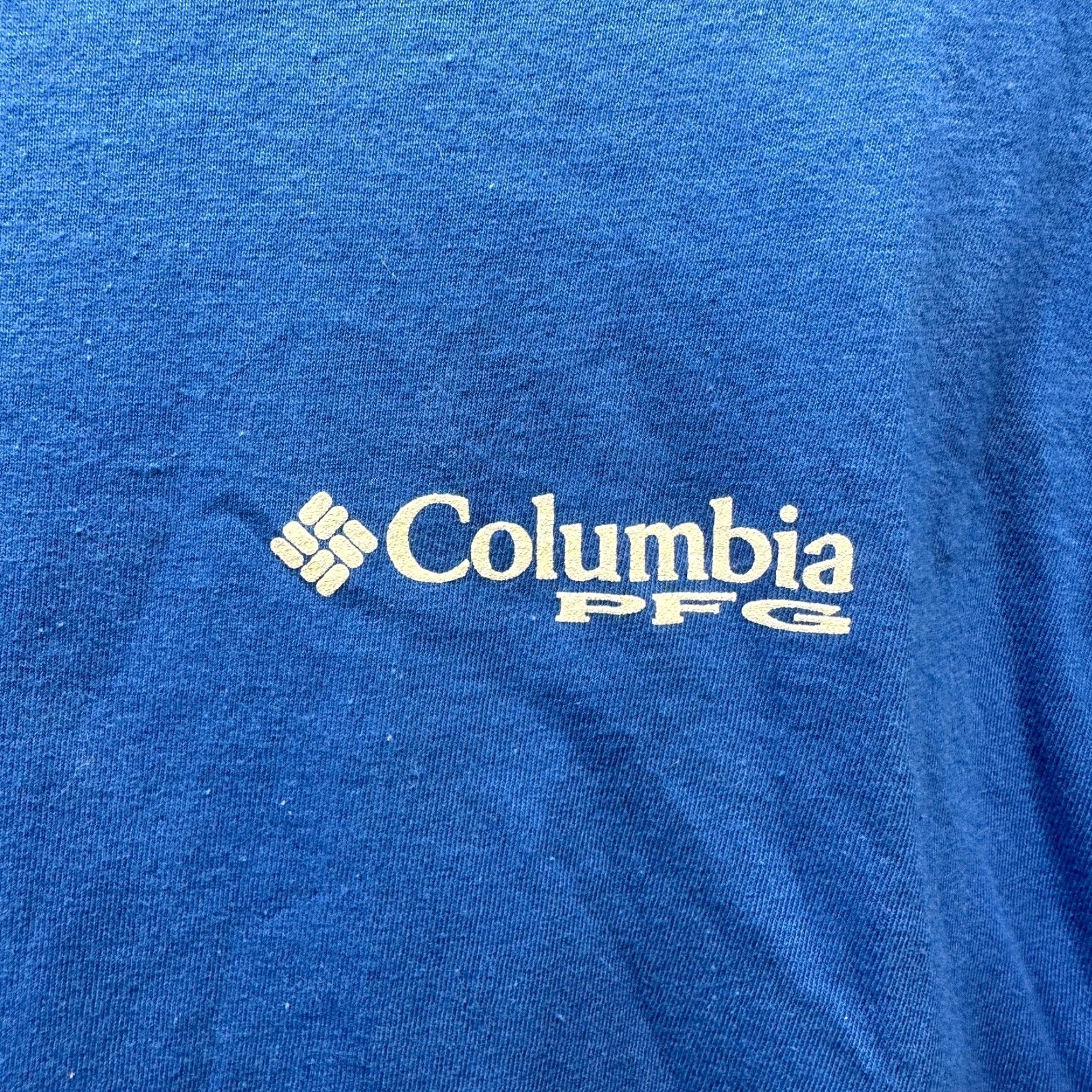 Vintage Columbia Shirt Adult Medium Blue PFG Outdoors Hiking Fishing Tee Casual Mens Shirt Size US M / EU 48-50 / 2 - 3 Thumbnail
