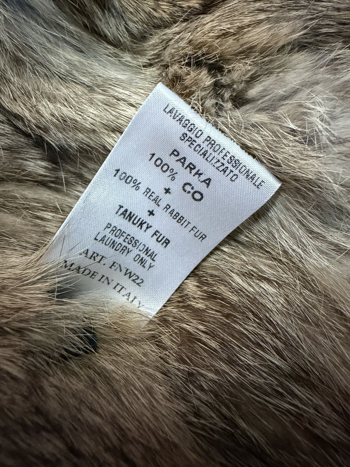 MR & MRS ITALY MR & MRS FUR CAMO PARKA WITH RABBIT FUR Size US L / EU 52-54 / 3 - 7 Thumbnail
