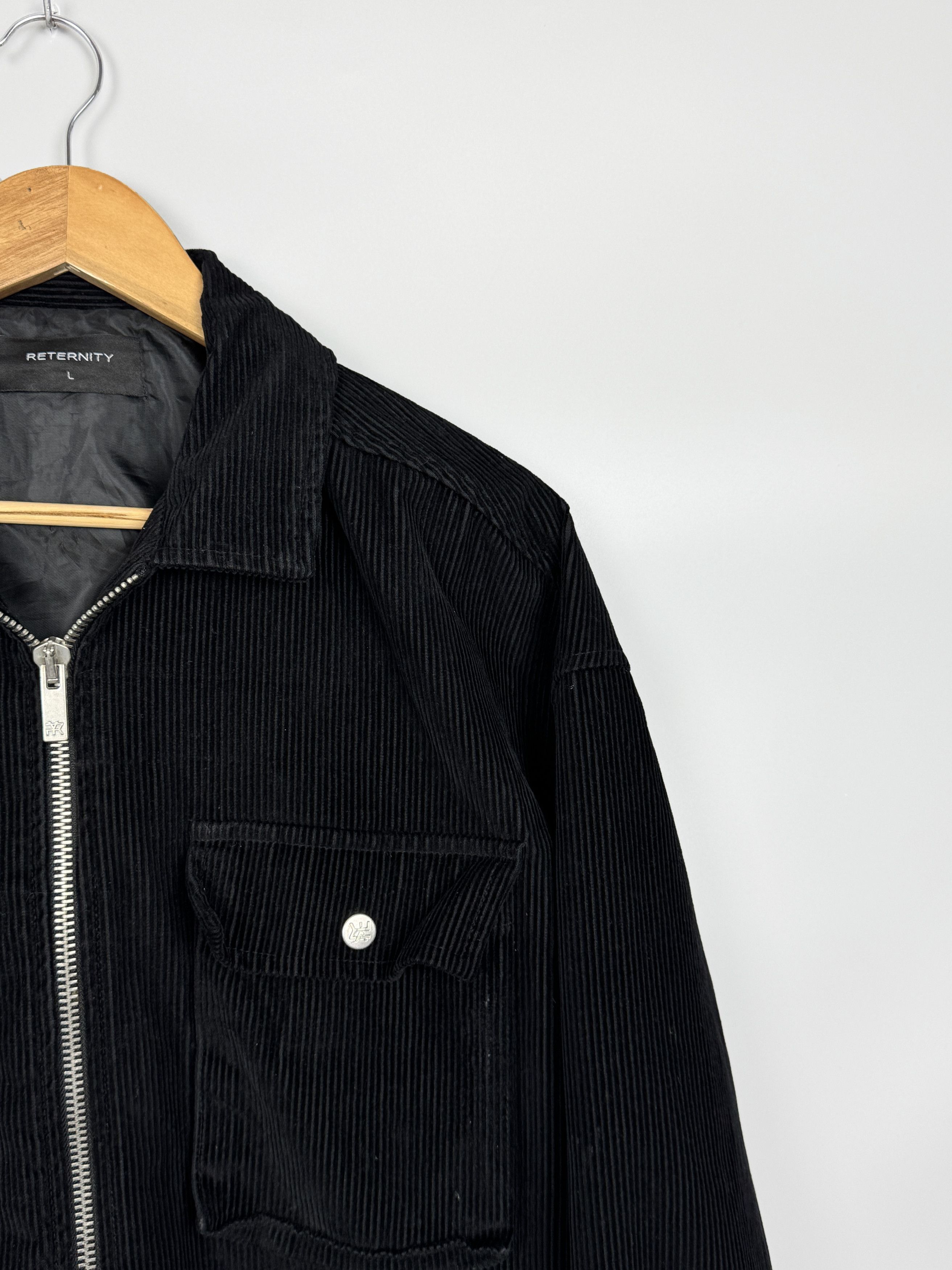 Other Reternity Velvet Corduroy Black Jacket Size US L / EU 52-54 / 3 - 4 Thumbnail