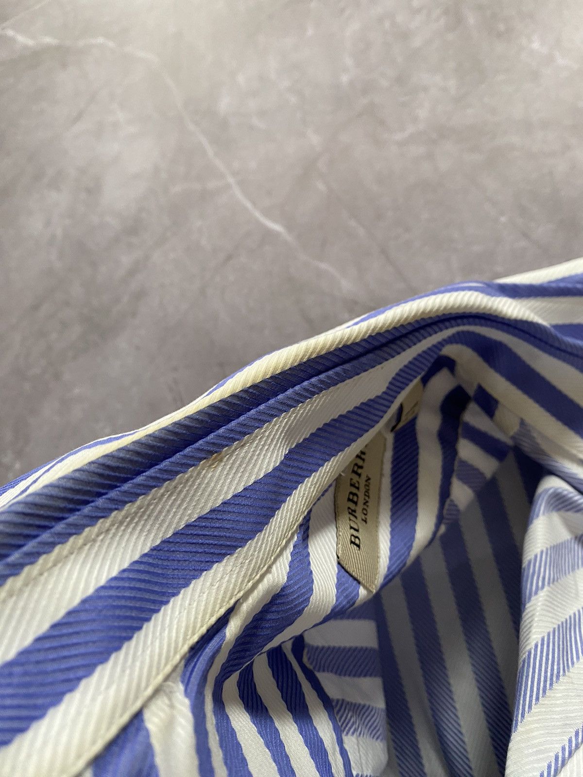 Burberry × Vintage Rare Y2K Burberry London Shirt Button Up Long sleeve Size US M / EU 48-50 / 2 - 14 Thumbnail