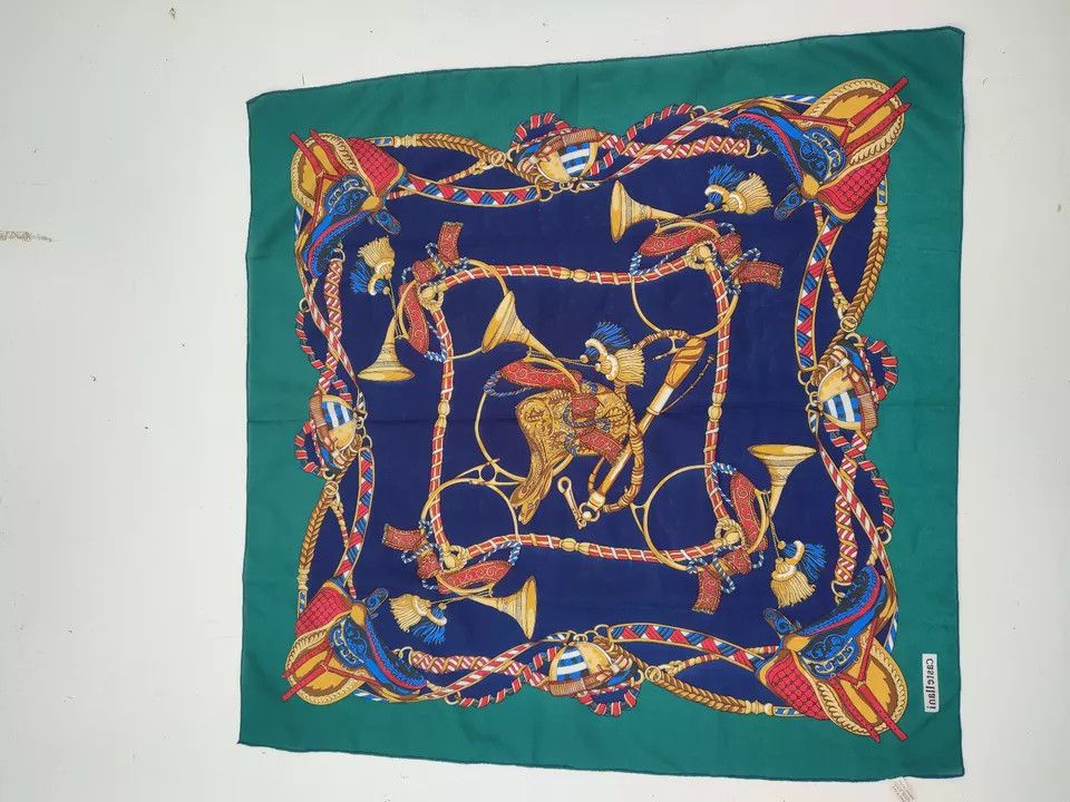 Vintage SCARF VINTAGE AUTHENTIC CASTELLANI 75x75 CM Size ONE SIZE - 6 Thumbnail