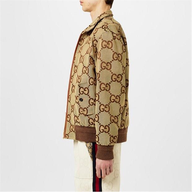 Gucci Jumbo Gg Canvas Jacket Size US S / EU 44-46 / 1 - 2 Thumbnail