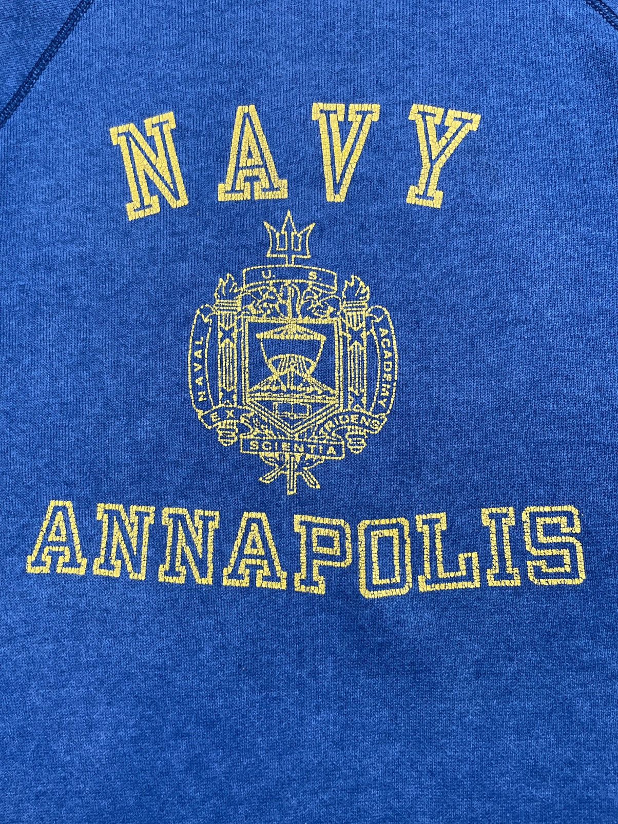 Artek Vintage 70’s Navy Annapolis Faded Distresed Size US S / EU 44-46 / 1 - 13 Thumbnail