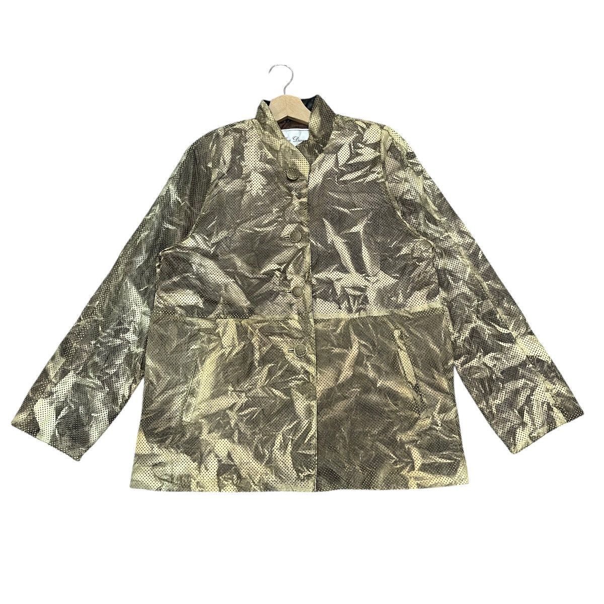 Japanese Brand Vintage Tea Dancer Suede Leather Avantgarde Jacket Size US M / EU 48-50 / 2 - 1 Thumbnail