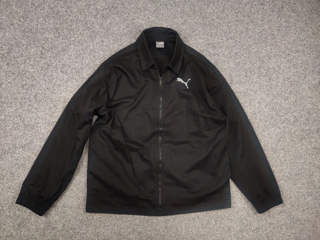 Puma Puma Wardrobe ESS Relaxed Retro Bomber Black Zip Jacket Size US M / EU 48-50 / 2 - 7 Thumbnail