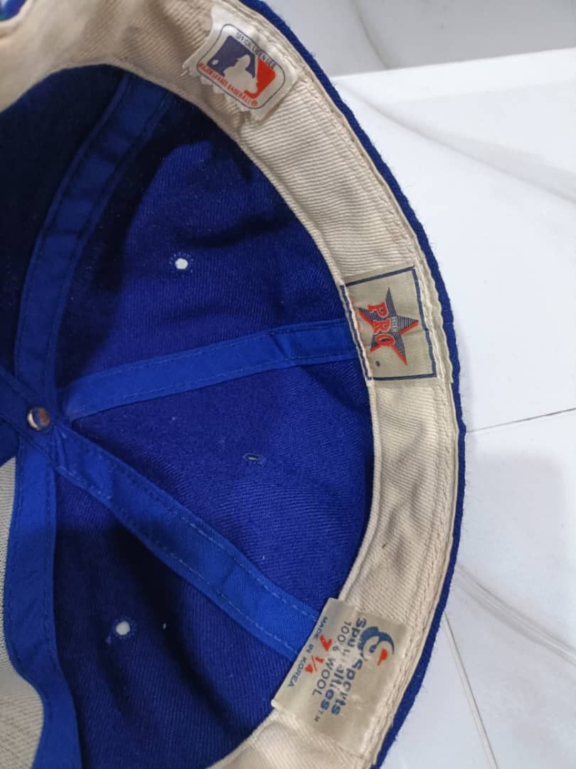 MLB × Sports Specialties × Vintage Rare MLB Vintage New York Mets fitted hat 7 1/4 Size ONE SIZE - 6 Thumbnail