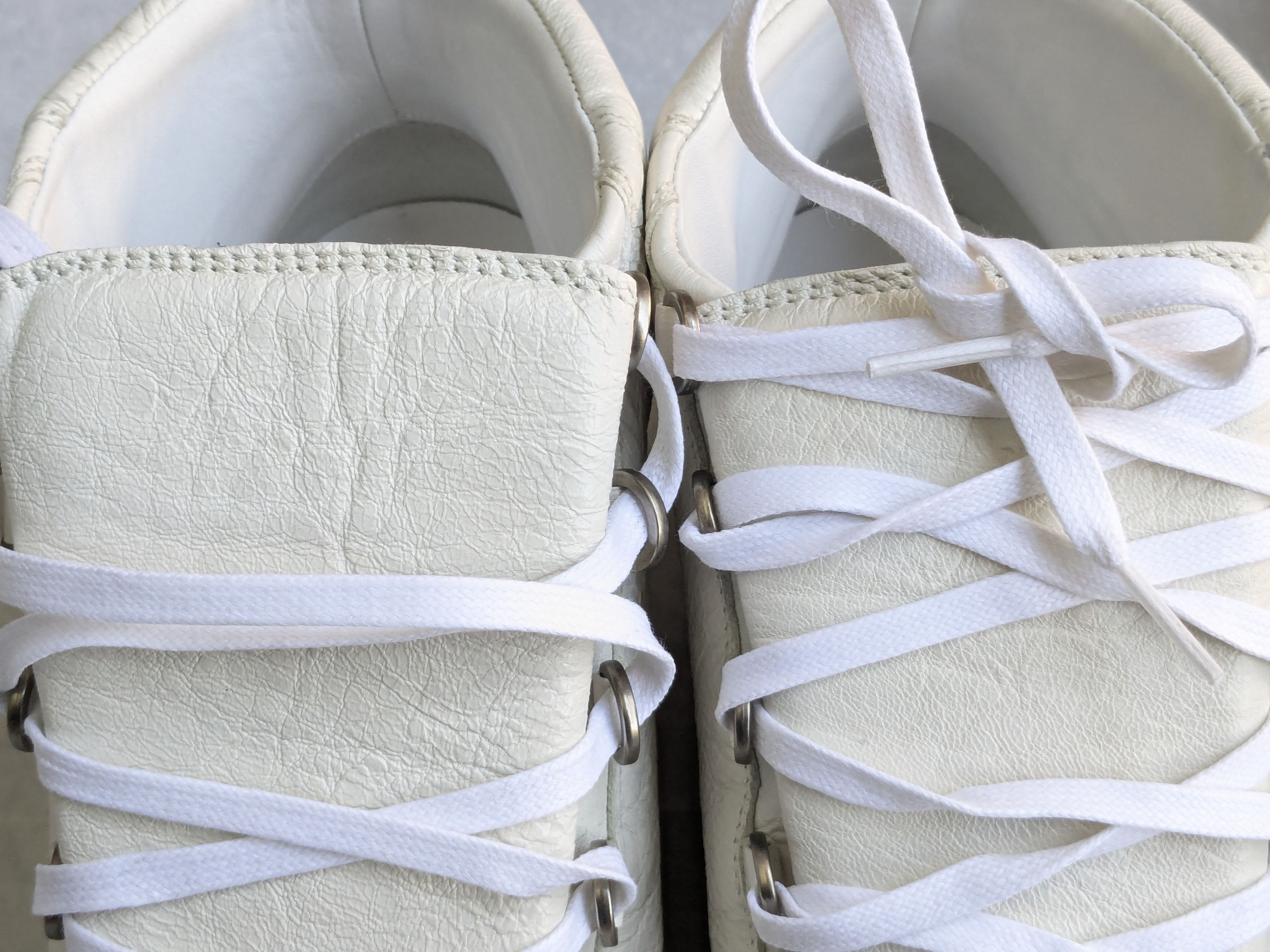 Balenciaga Balenciaga Arena White 10 High Tops Leather Size US 10 / EU 43 - 2 Thumbnail