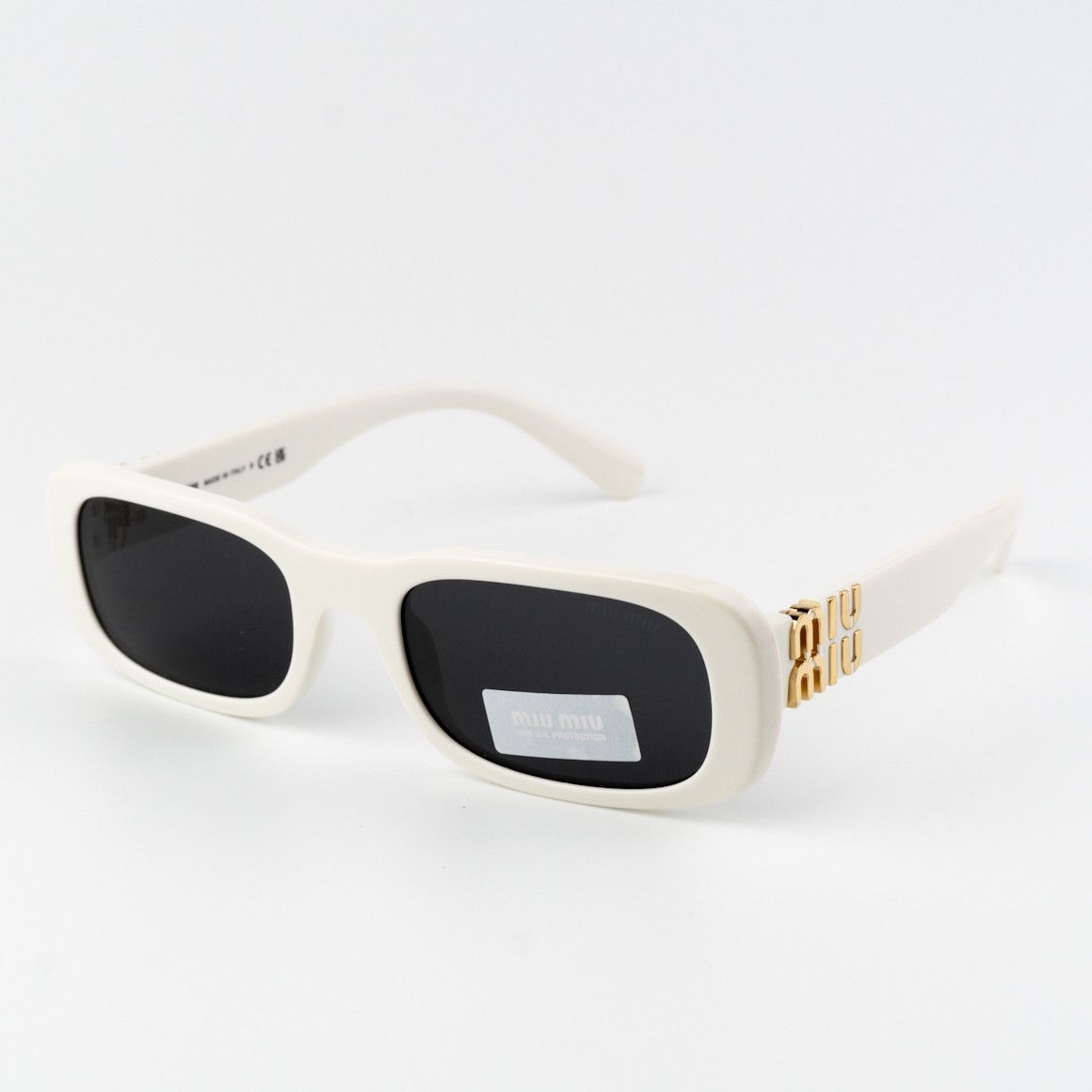 Miu Miu NEW Miu Miu MU08ZS 1425S0 GLIMPSE Rectangle Women Sunglasses Size ONE SIZE - 5 Thumbnail