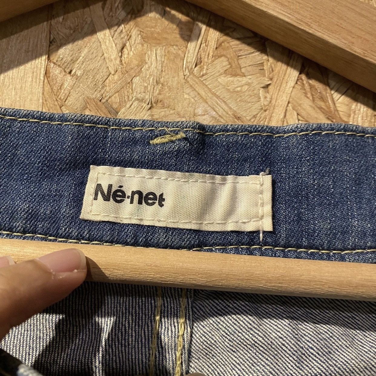 Designer × Issey Miyake × Japanese Brand Issey Miyake Ne-Net Buckle Back Jeans Size US 32 / EU 48 - 14 Thumbnail